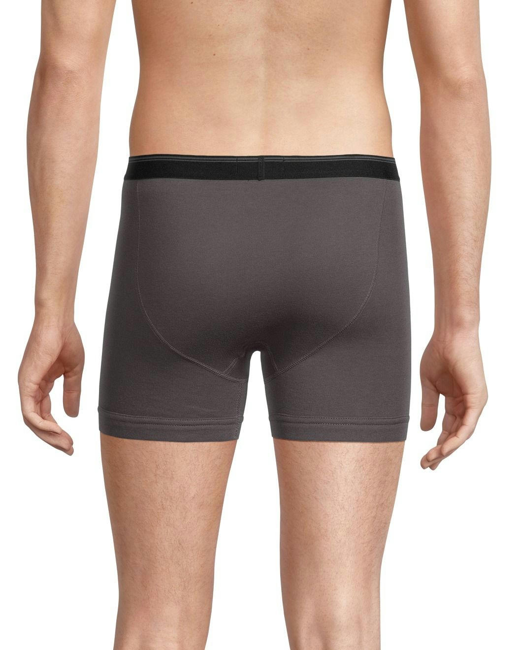 Denver Hayes Men's 3 Pack Solid Boxer Briefs