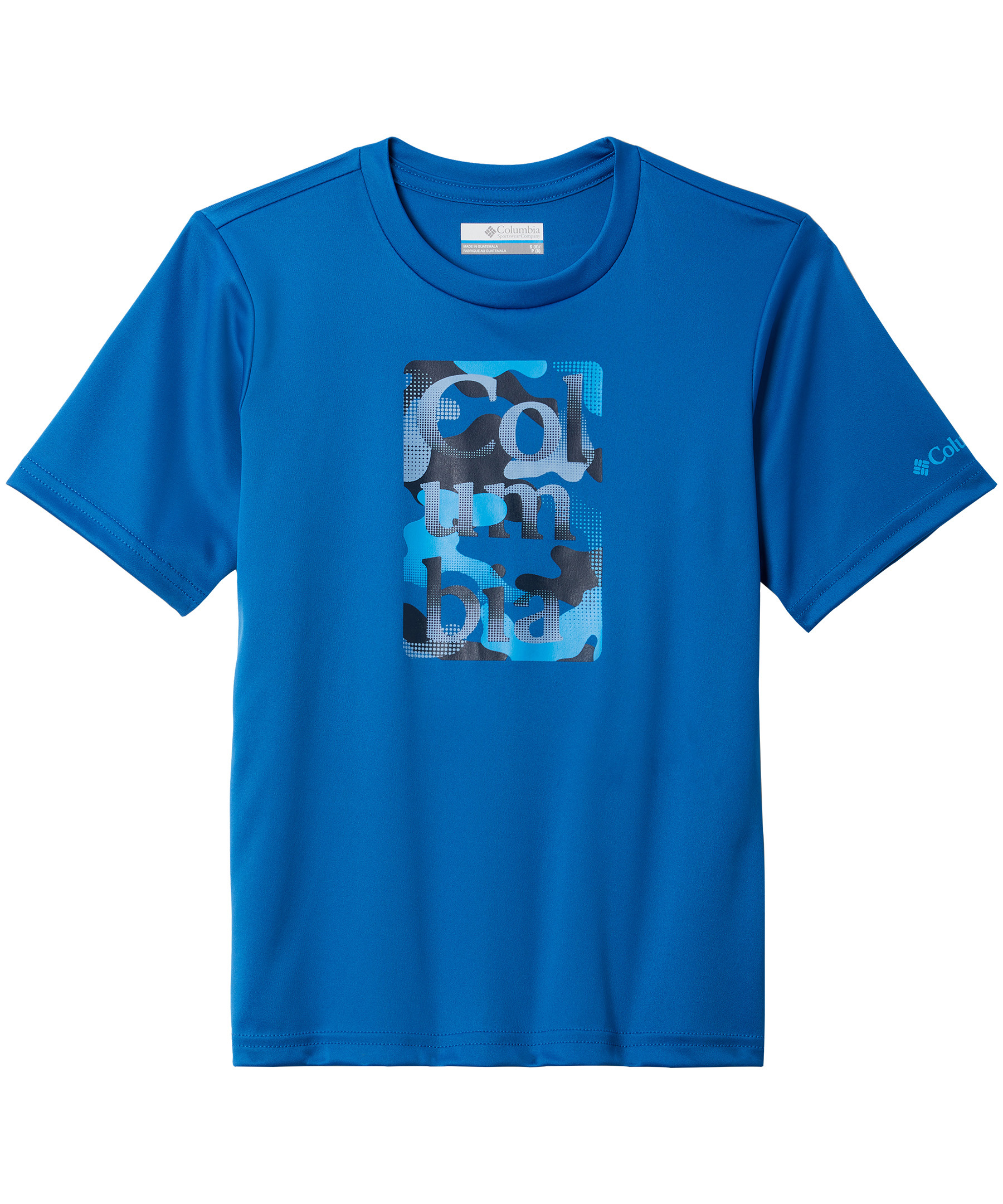 Columbia Youth Boys' Grizzly Ridge Omni-Shade Short Sleeve Graphic T Shirt