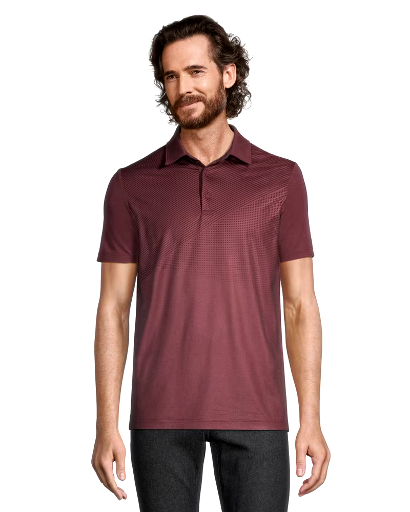 EXP Men's Casual Fit Quick Dry FreshTech Polo Shirt