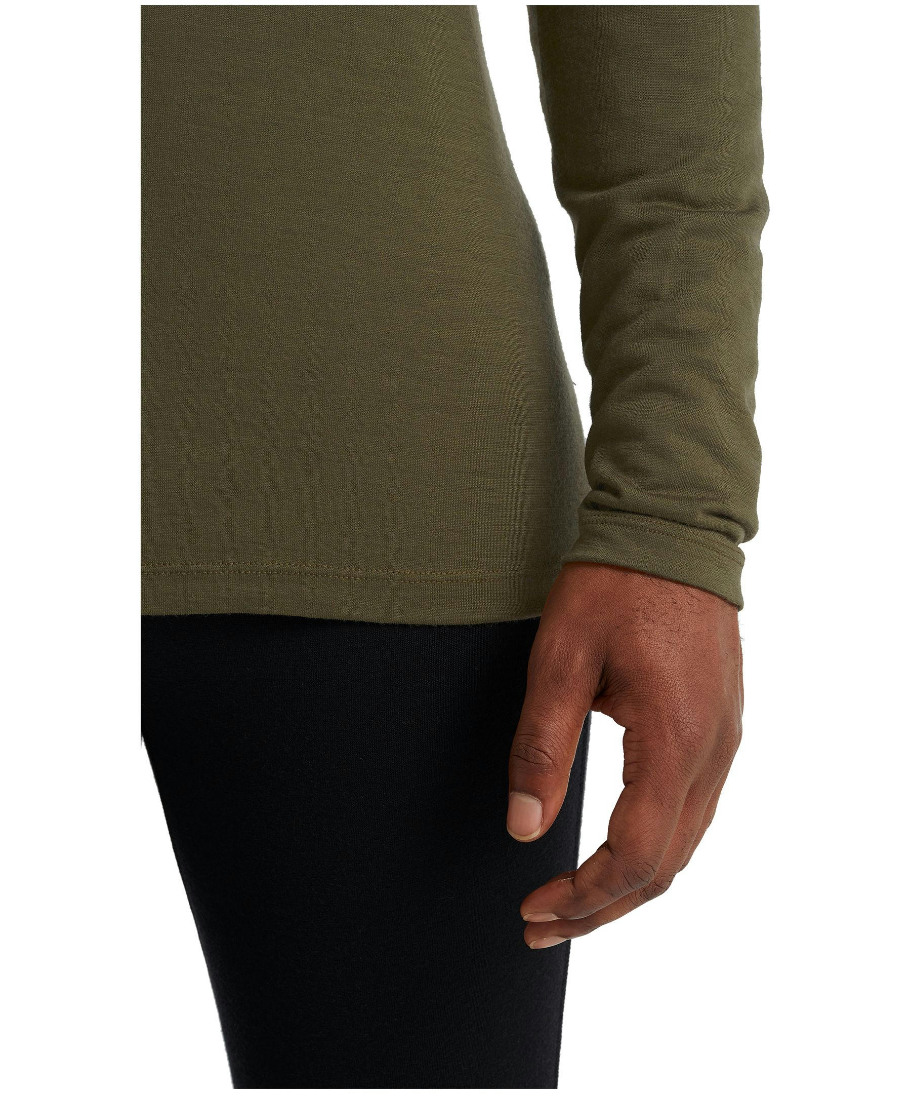 Icebreaker Men's 200 Oasis Long Sleeve Crewe Thermal Top