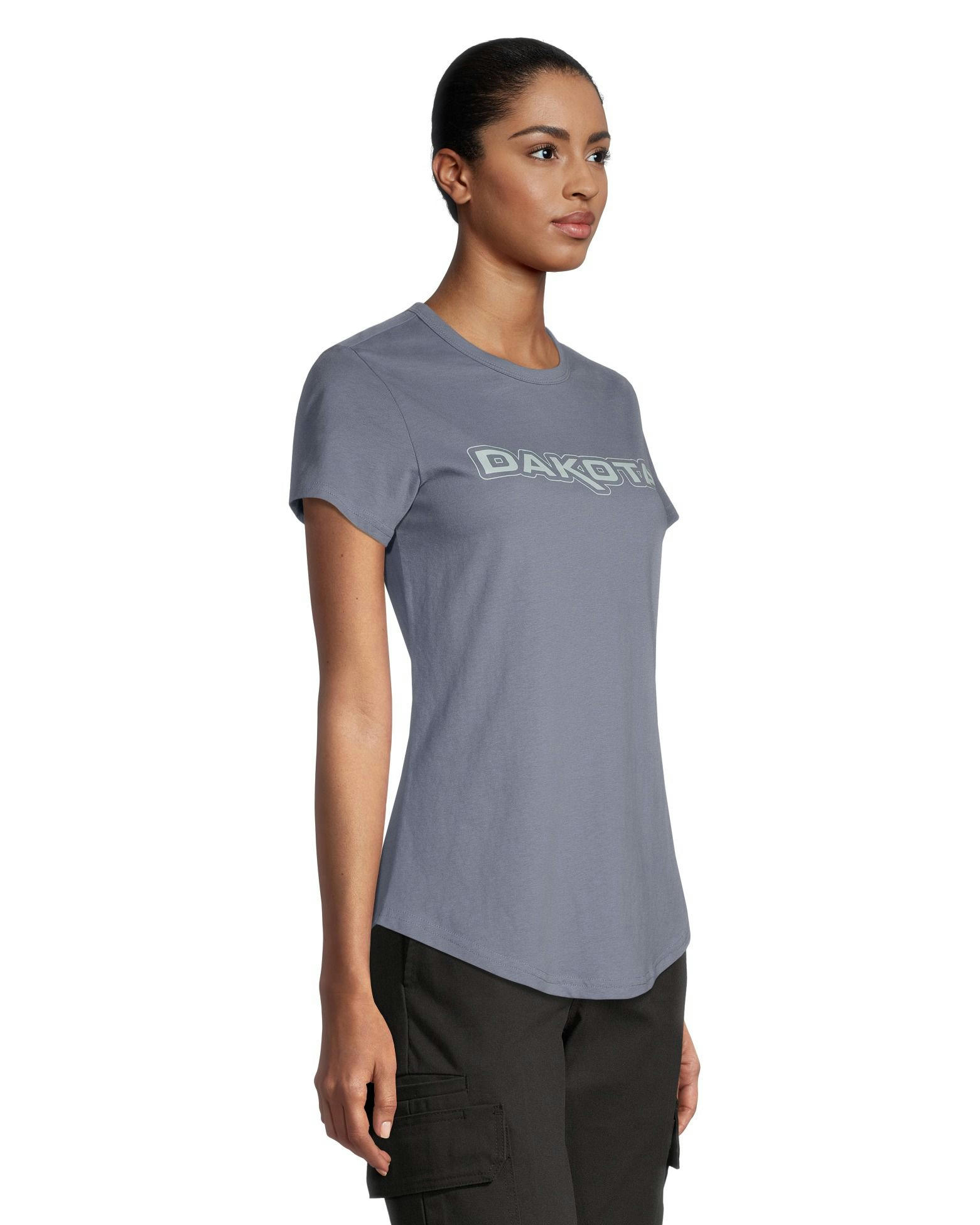 Dakota WorkPro Series Women's Chest Logo Crewneck Cotton Work T Shirt