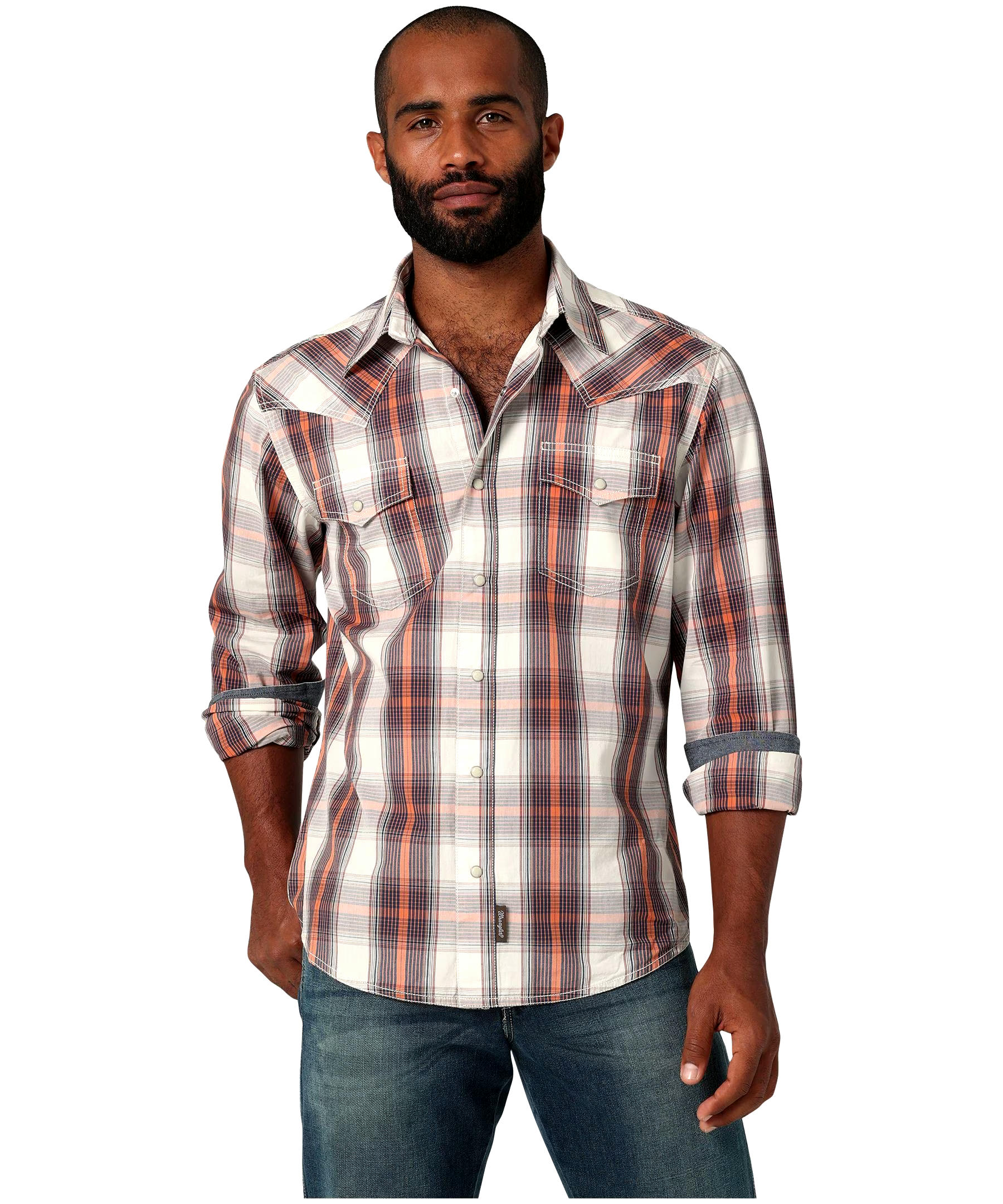 Wrangler Men's Retro Spellbound Plaid Shirt