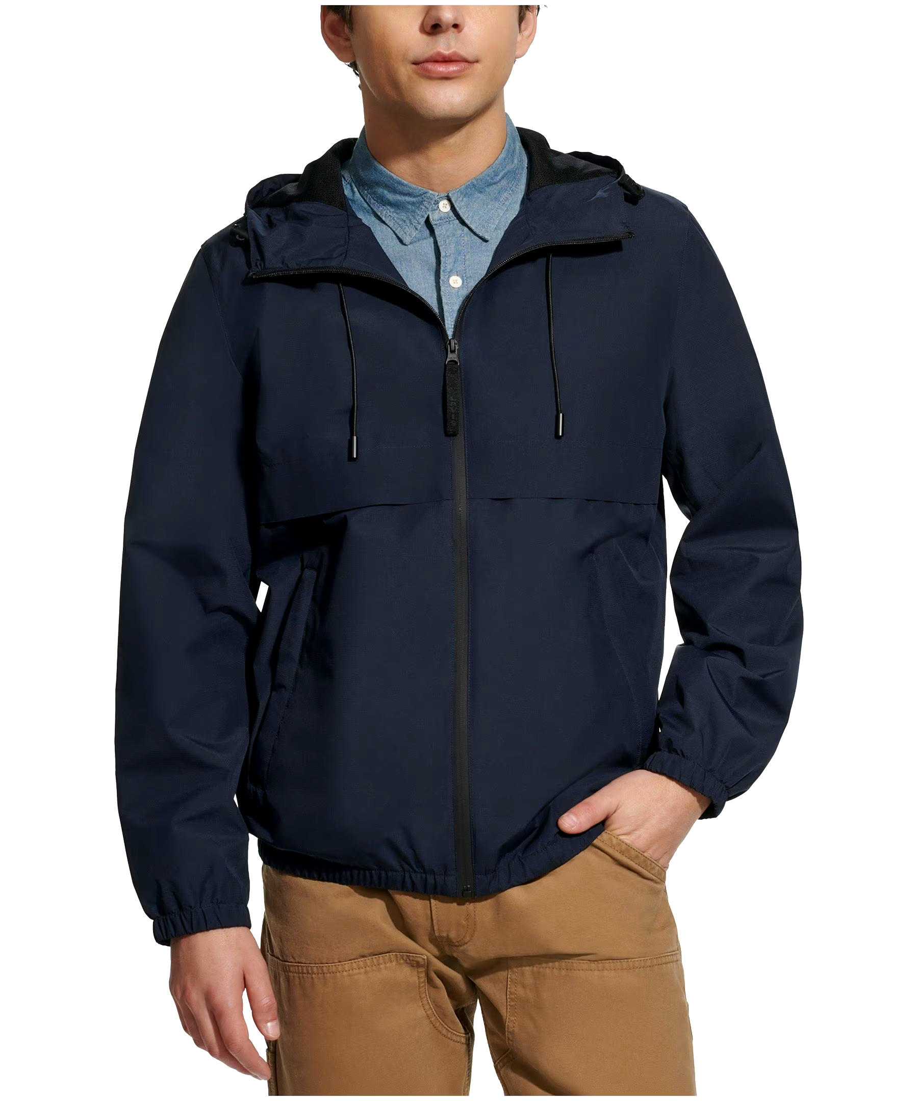 Levi's Men's Lightweight Water Resistant Rain Windbreaker