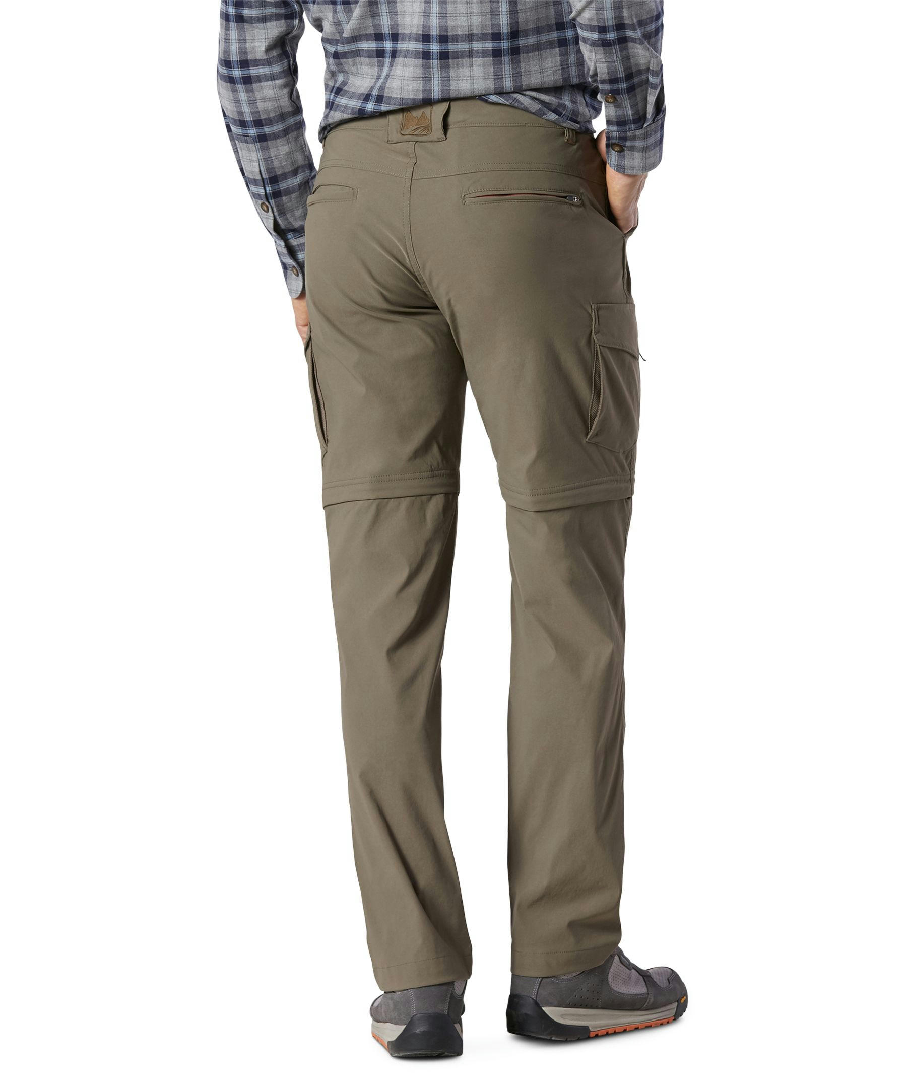 WindRiver Men's Water Repellent Stretch Zip Off Pants