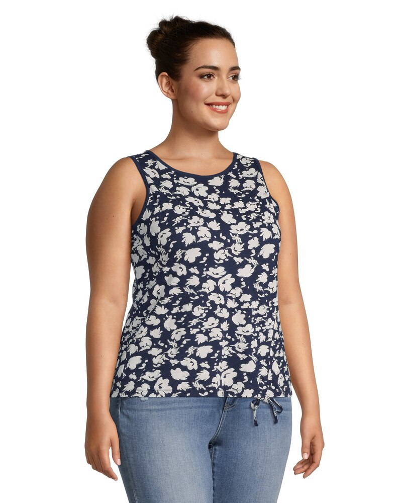 Women's Ruched Drawcord Tank