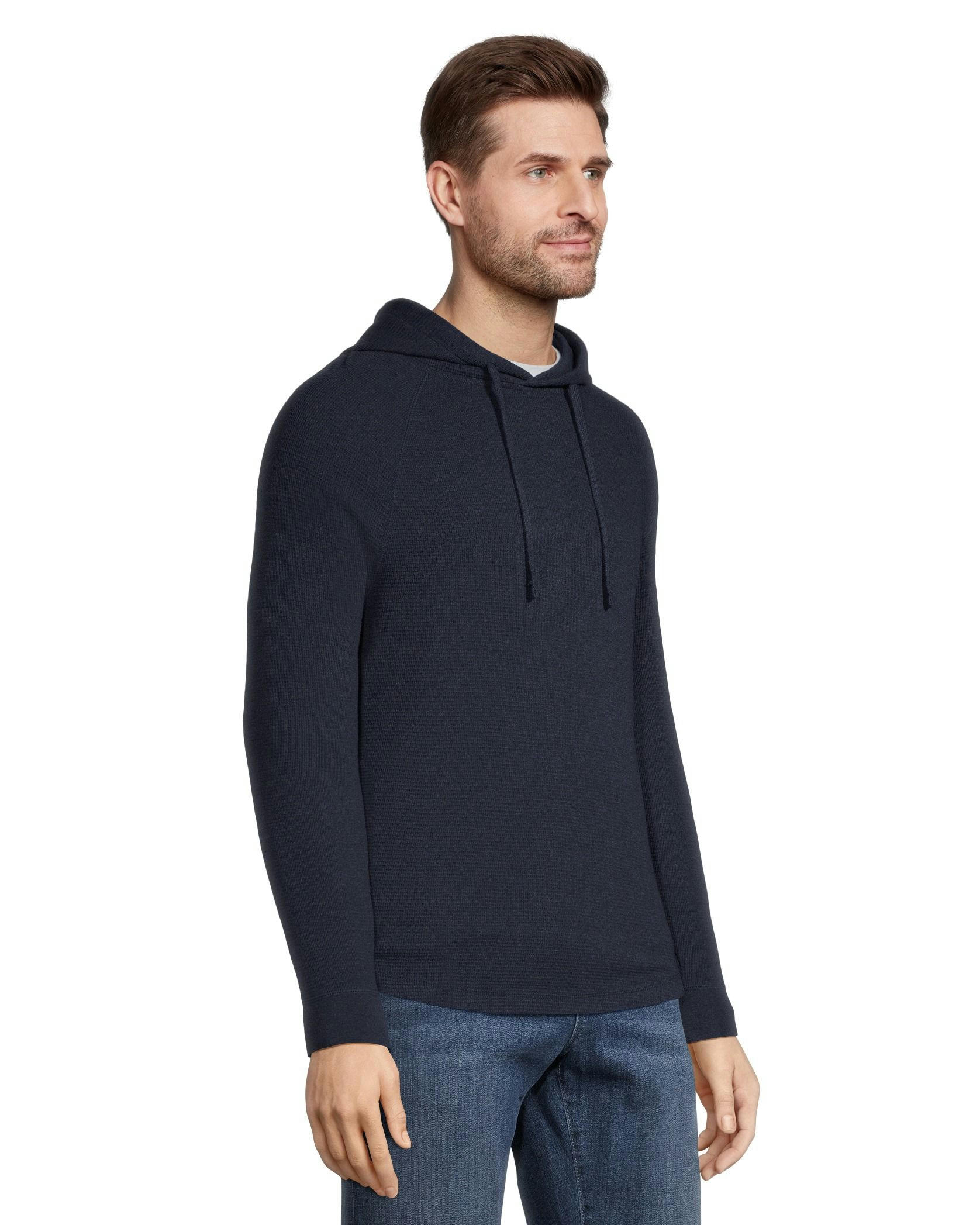 Denver Hayes Men's Long Sleeve Waffle Raglan Hoodie