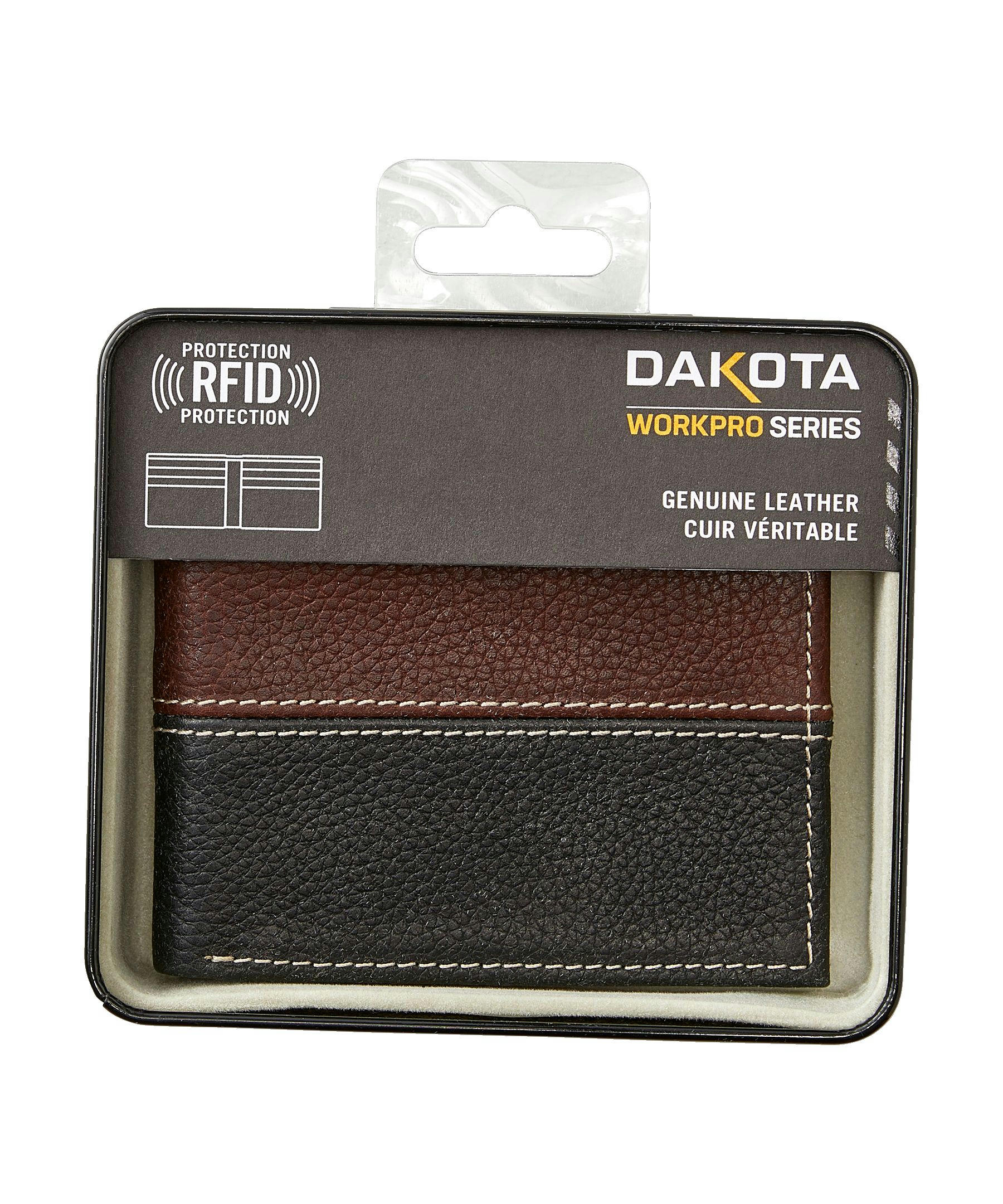 Dakota Cole Harbour Slim Bi-Fold Leather Wallet