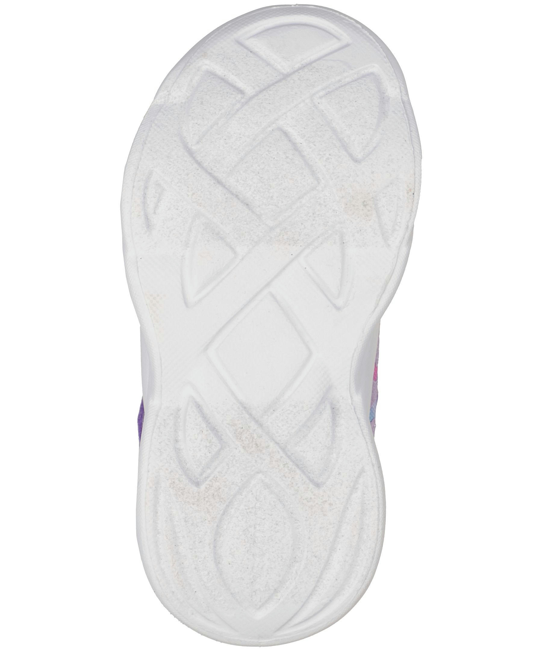 Skechers Girls' Toddler Twisty Brights Dazzle Flash Sneaker Shoes - Lavender Multi