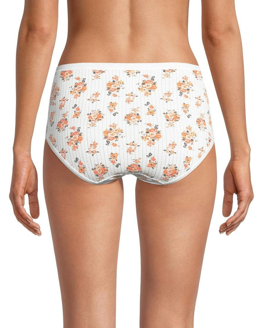 Denver Hayes Women's 2 Pack Cotton Stretch Modern Brief Underwear
