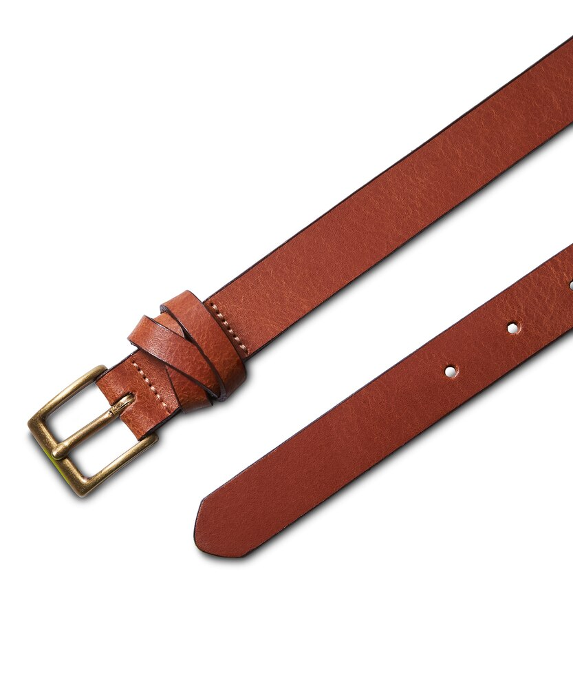 Denver Hayes Women's Crisscross Split Leather Belt