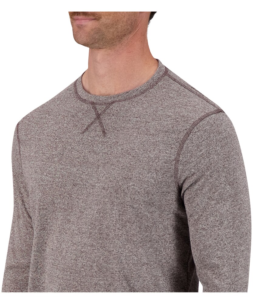 Report Men's Mathew Long Sleeve Flatlock Knit Crewneck T Shirt