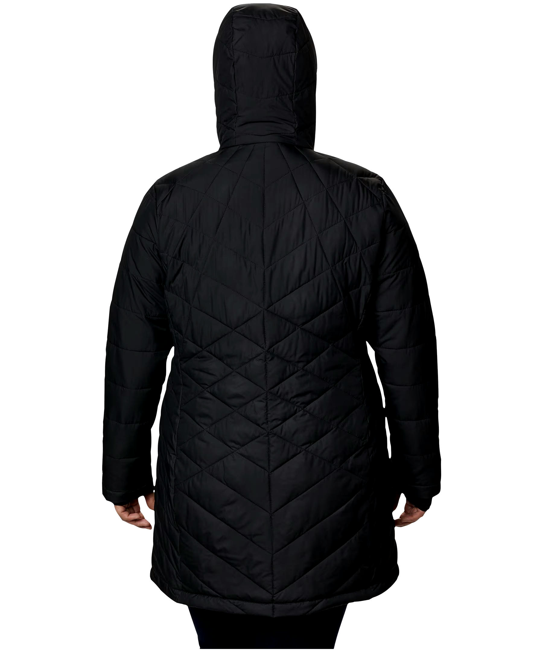 Columbia Women's Heavenly Omni-Heat Water Resistant Insulated Long Hooded Jacket