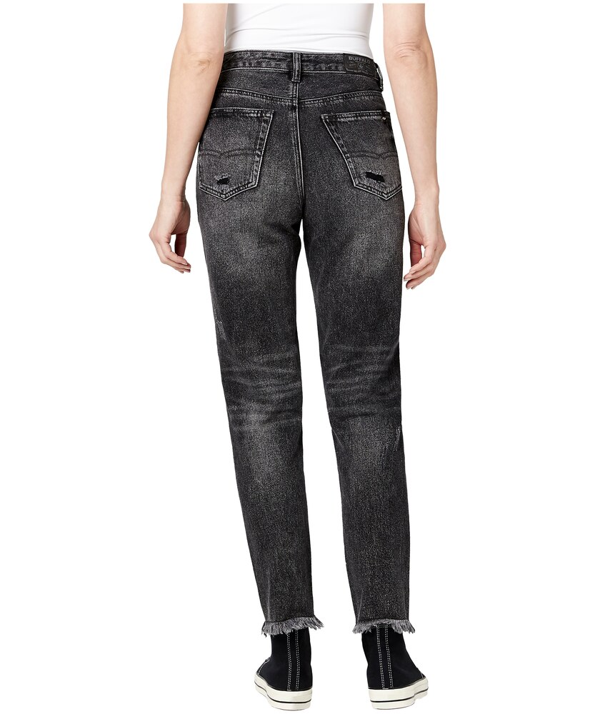 Buffalo Women's Margot High Rise Tapered Leg Mom Jeans