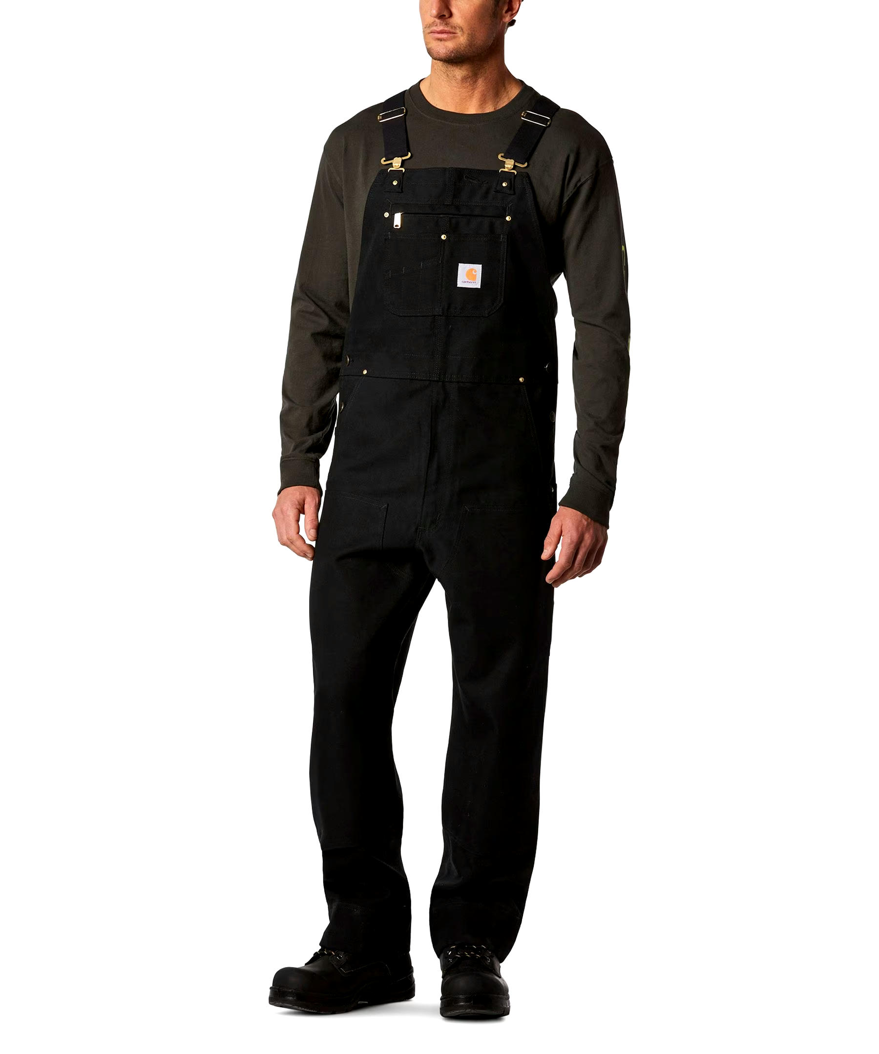 Carhartt Men's R01 Cotton Duck Bib Overalls
