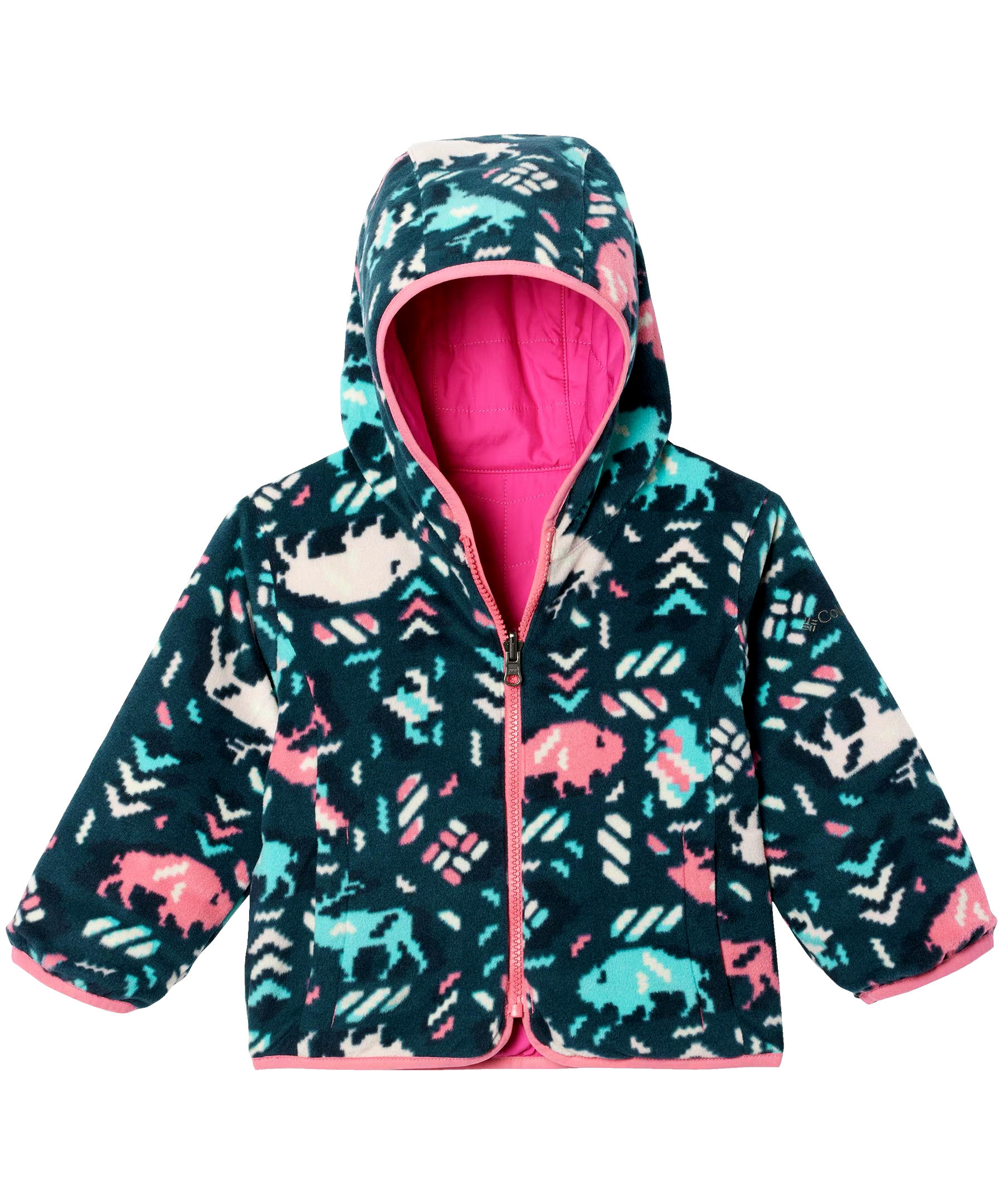 Columbia Unisex 2-4 Years Double Trouble Water Resistant Fleece Jacket