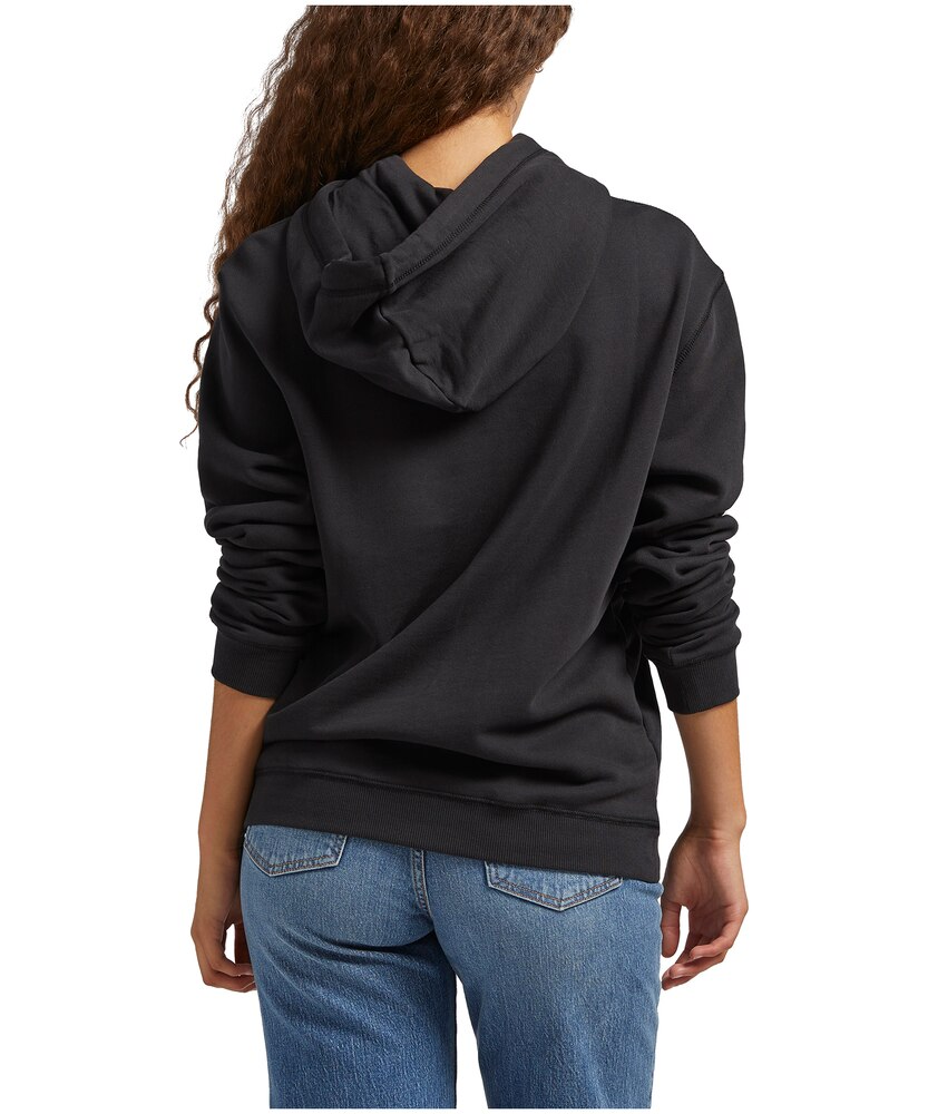 Silver Unisex Logo French Terry Hoodie Sweatershirt