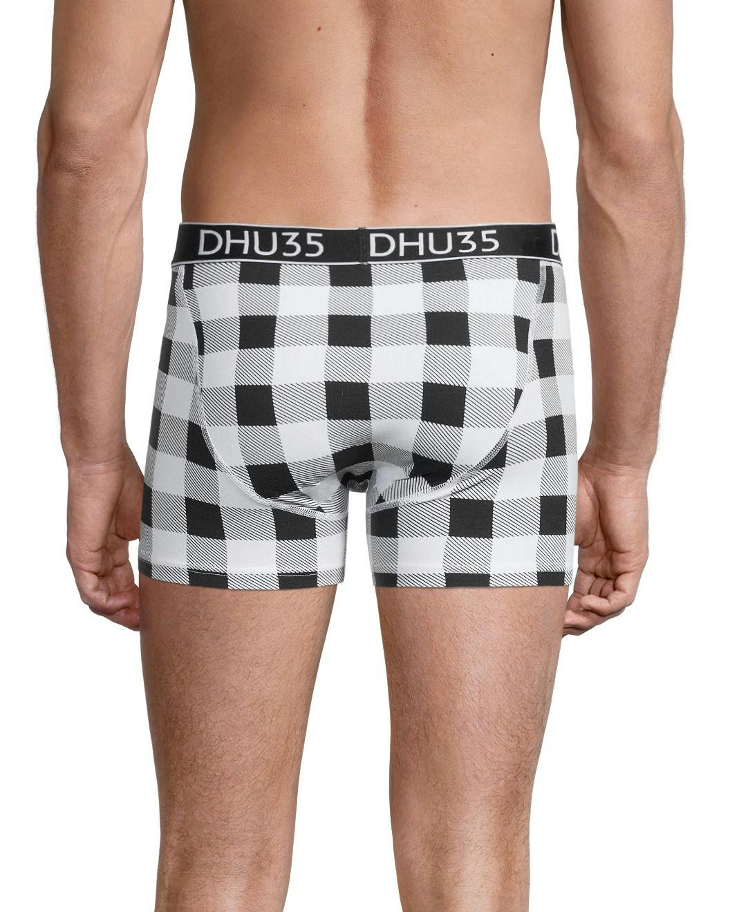 Denver Hayes Men's 3 Pack X-Mas Cotton Stretch Boxer Brief Underwear