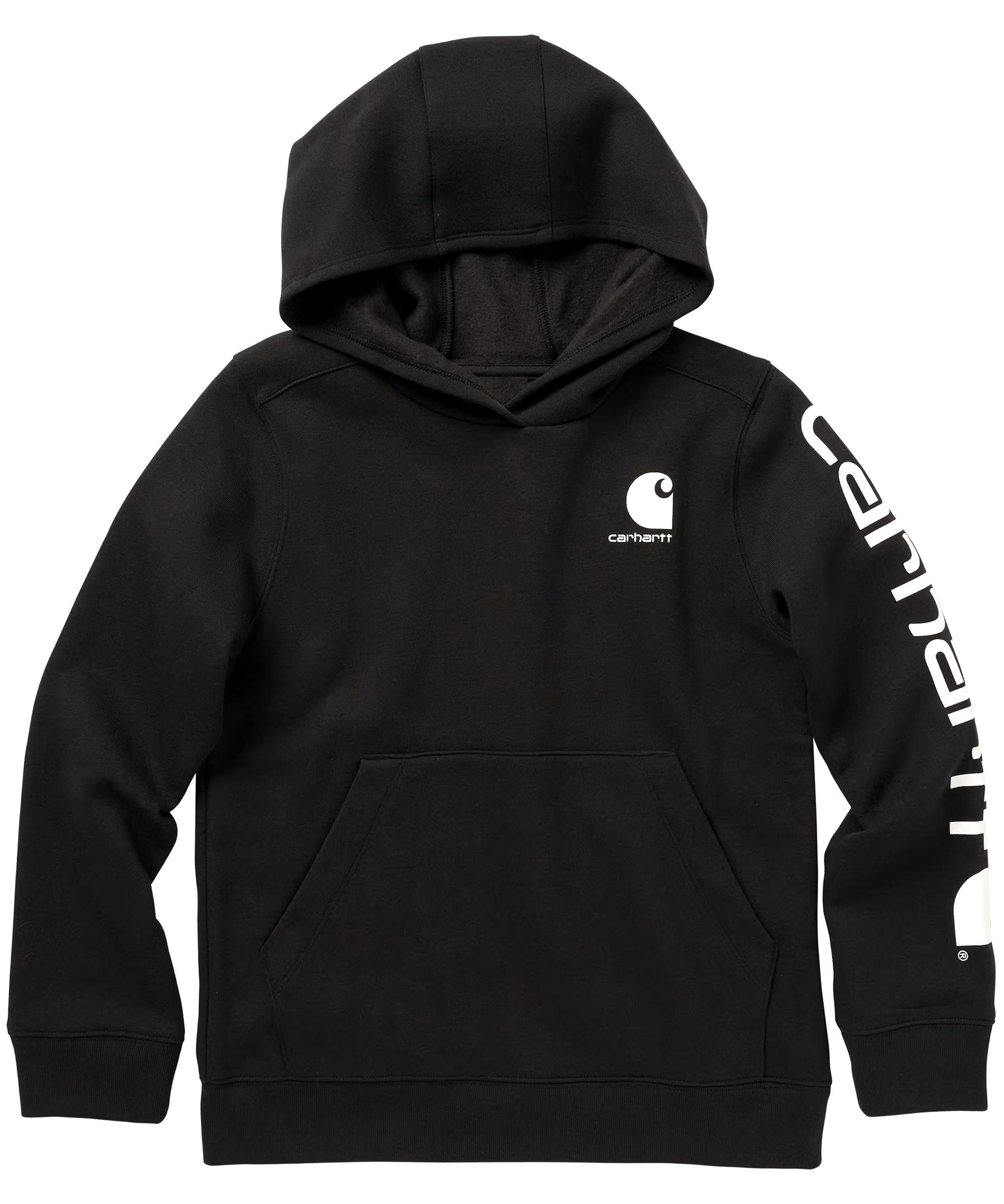Carhartt Youth Unisex Logo Graphic Hoodie Sweatshirt