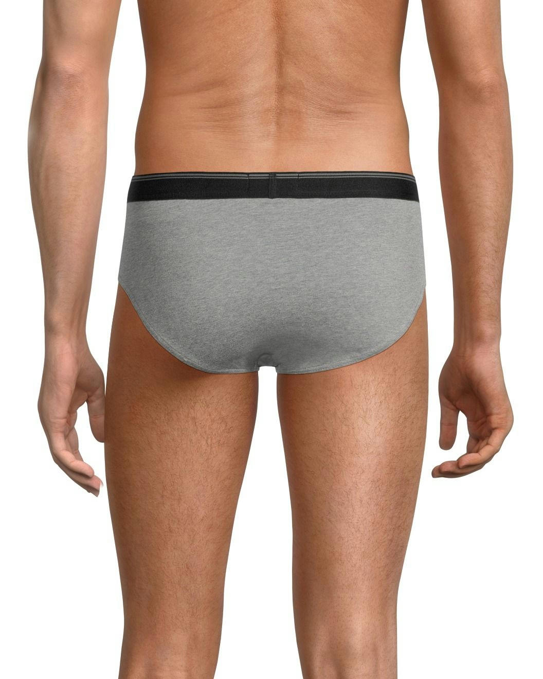 Denver Hayes Men's 4 Pack Yarn Dye Sport Briefs