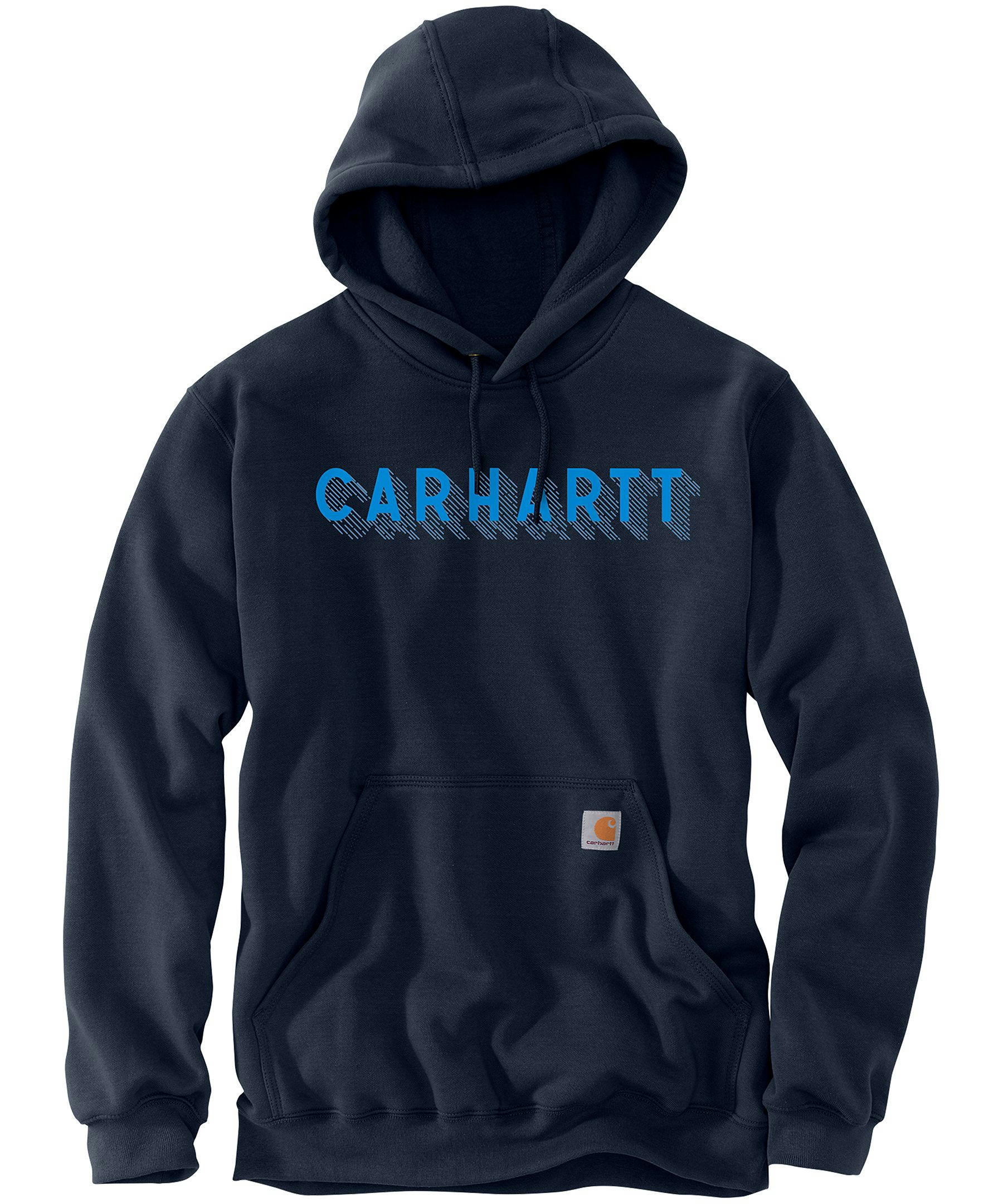 Carhartt Men's Rain Defender Loose Fit Midweight Chest Logo Graphic Sweatshirt
