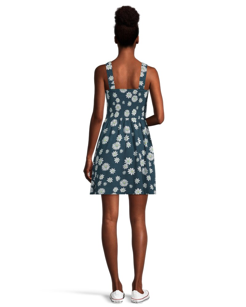 Women's Smocked Sleeveless Dress