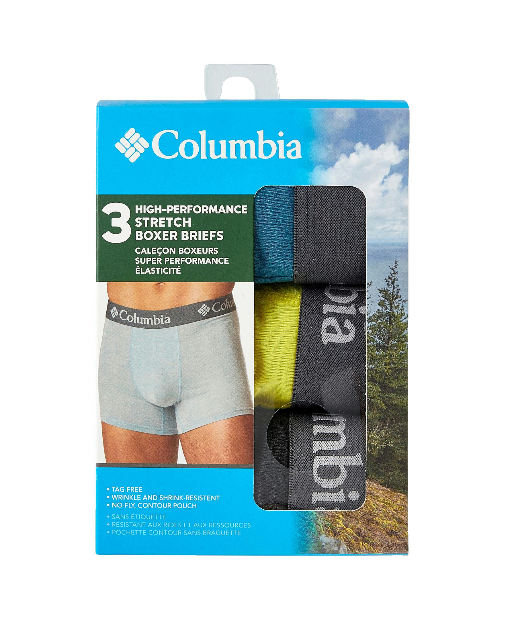 Columbia Men's Performance Stretch Boxers