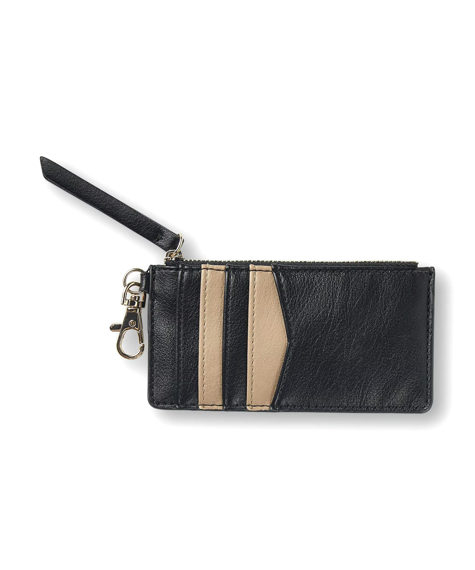 Denver Hayes Women's Card Holder with Zip and Clip