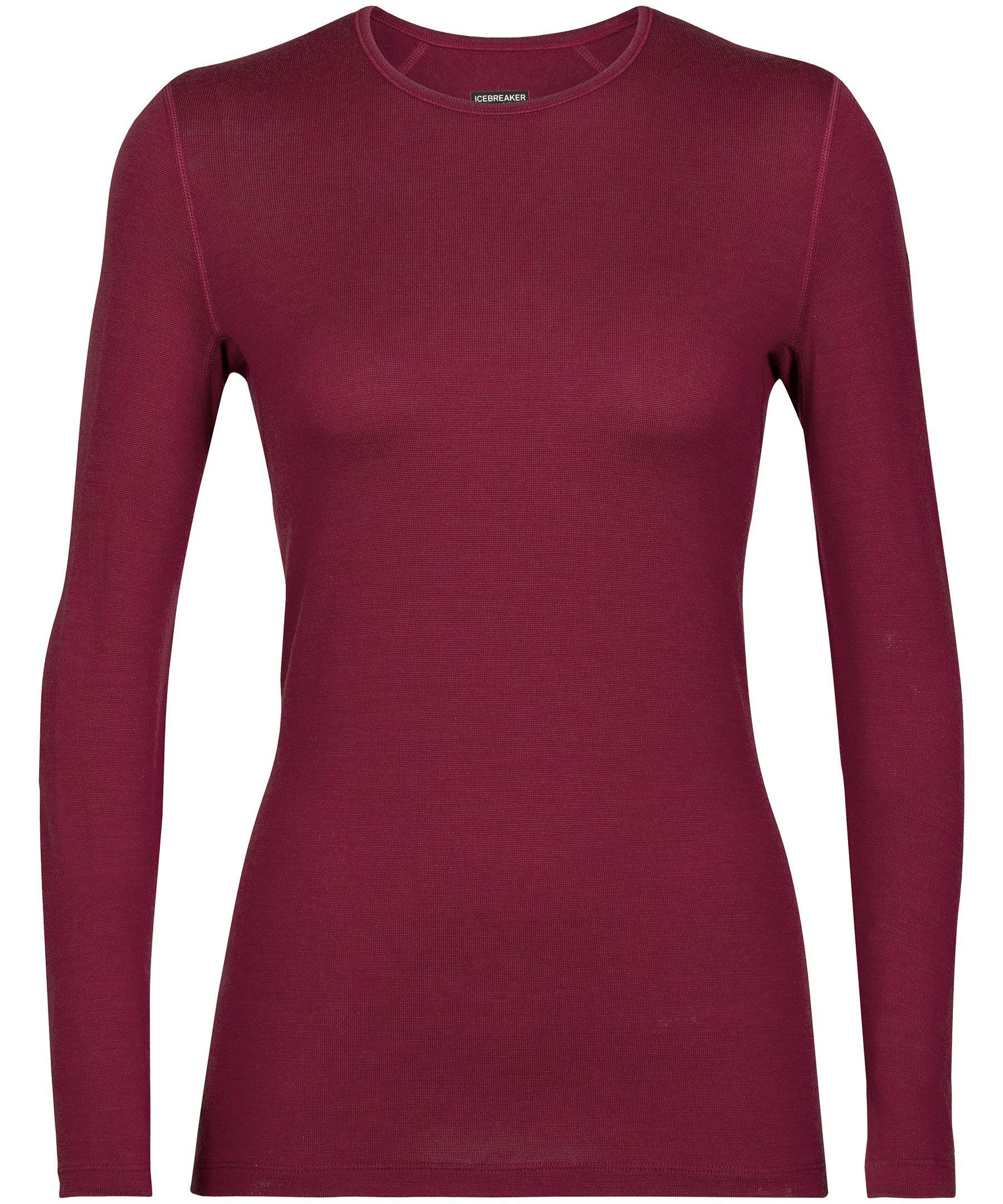 Icebreaker Women's 260 Crewneck Long Sleeve Base Layer Top