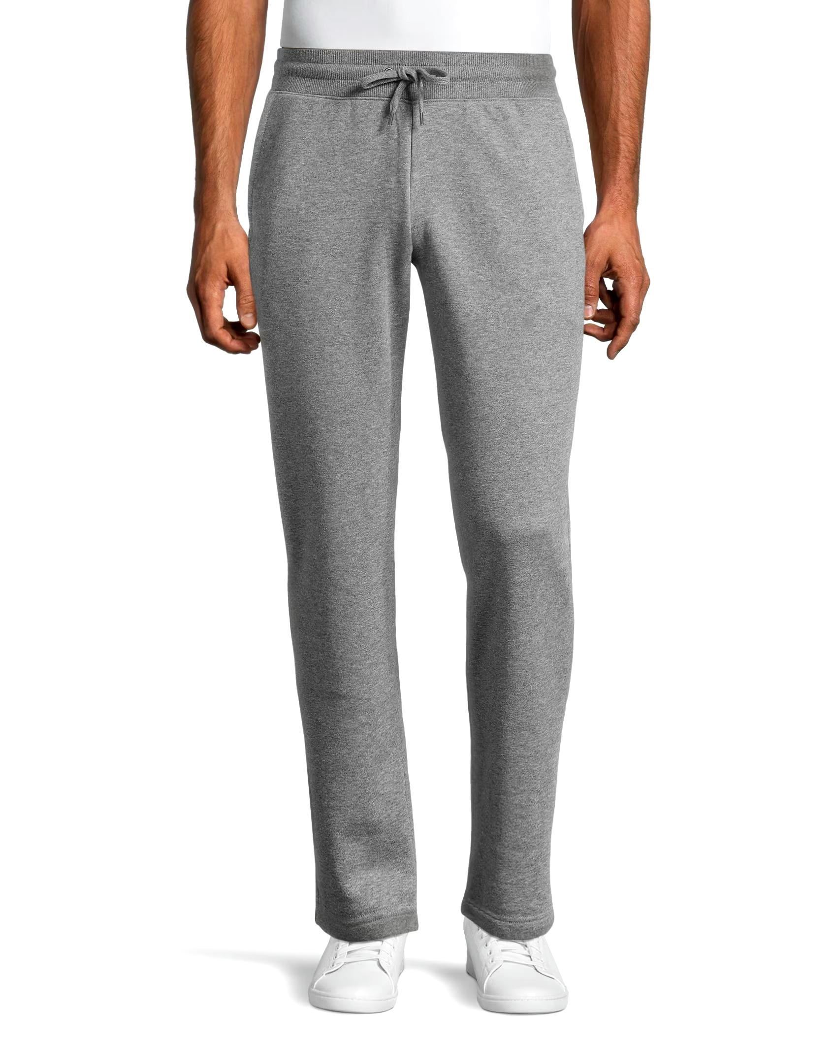 Denver Hayes Men's Elastic Waistband Fleece Pants