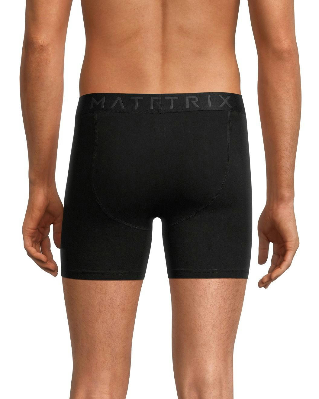 Matrix Men's 2 Pack Cotton Stretch Boxer Briefs Underwear