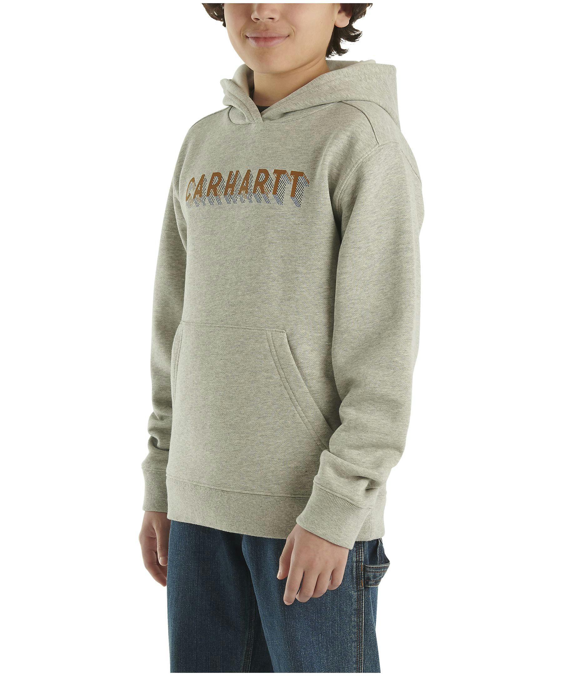 Carhartt Kids' Unisex Graphic Fleece Lined Pullover Hoodie