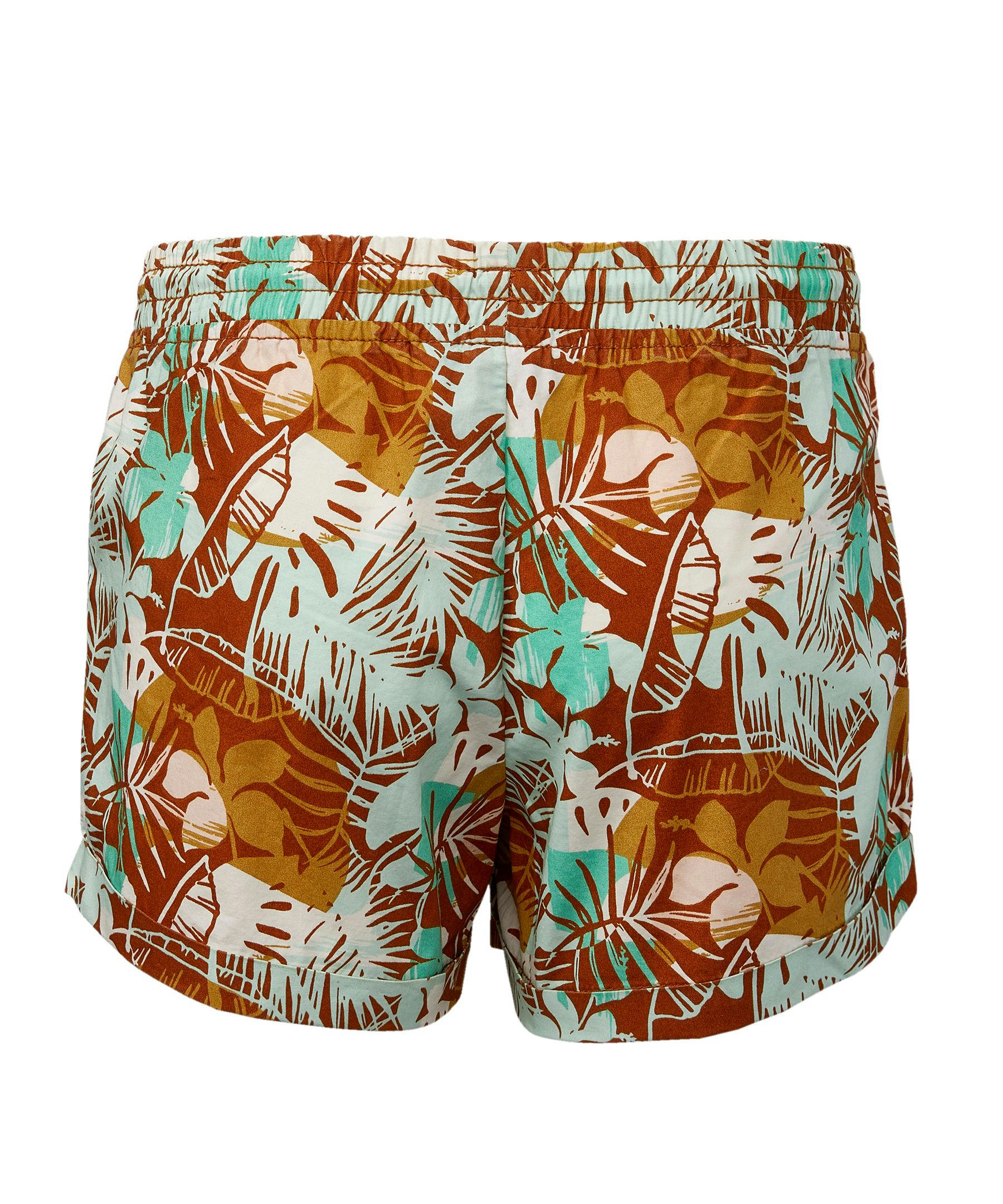 FarWest Girls' Mid Rise Poplin Shorts