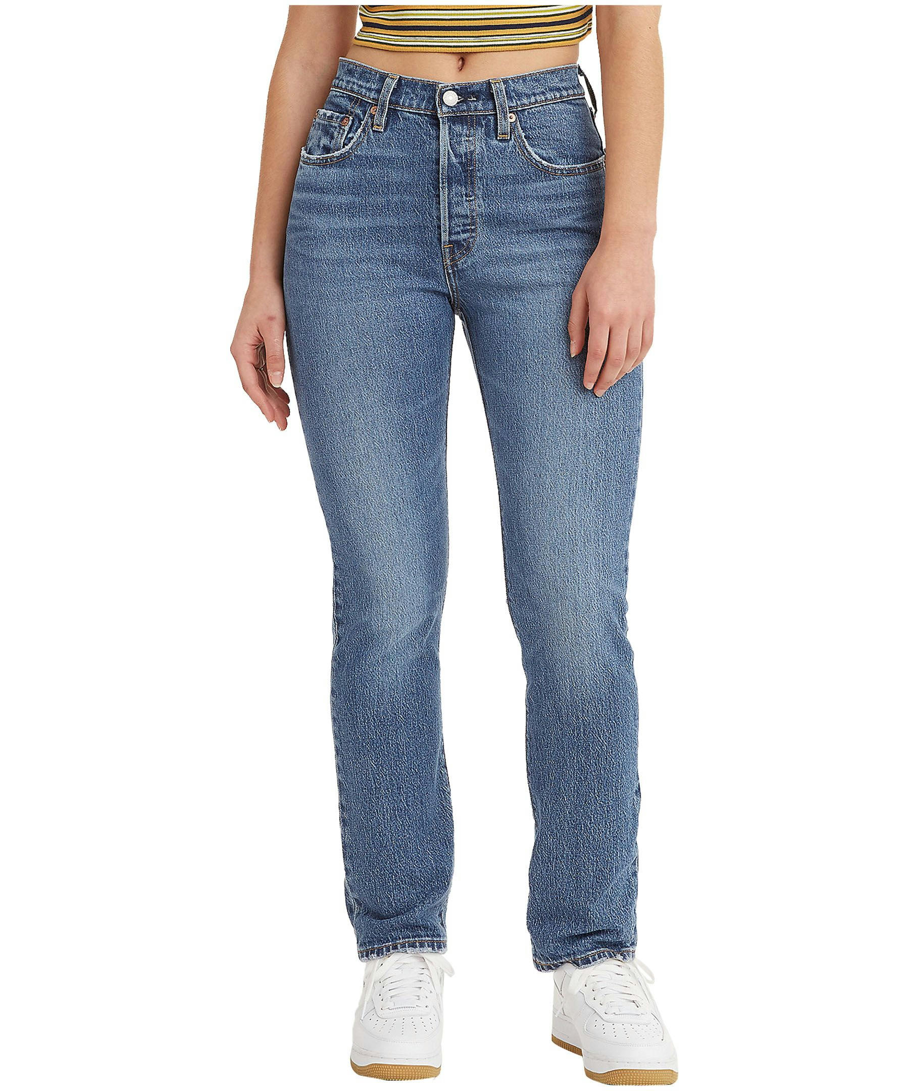 Levi's Women's 501 High Rise Straight Leg Jeans