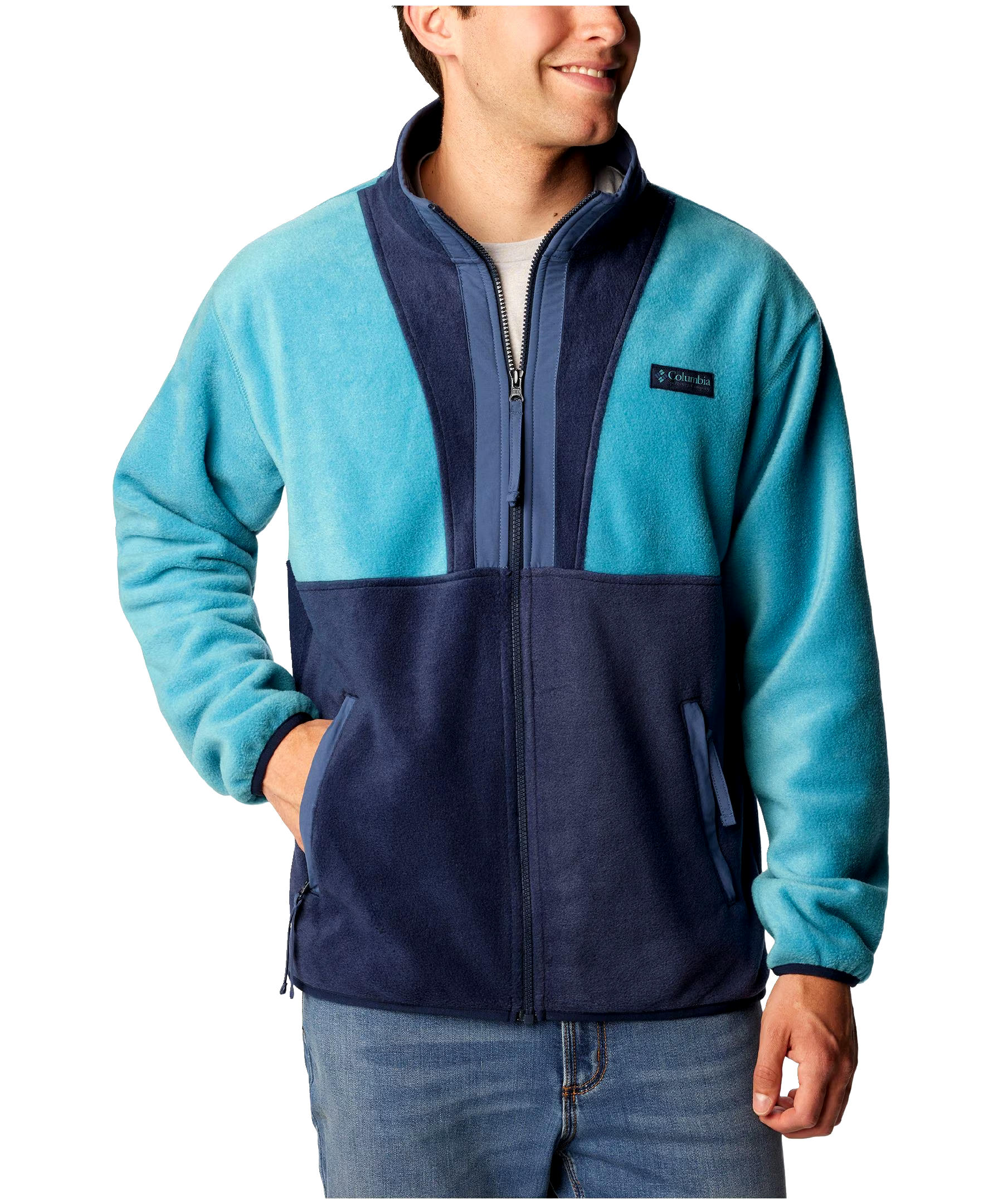 Columbia Men's Back Bowl Full Zip Fleece Jacket