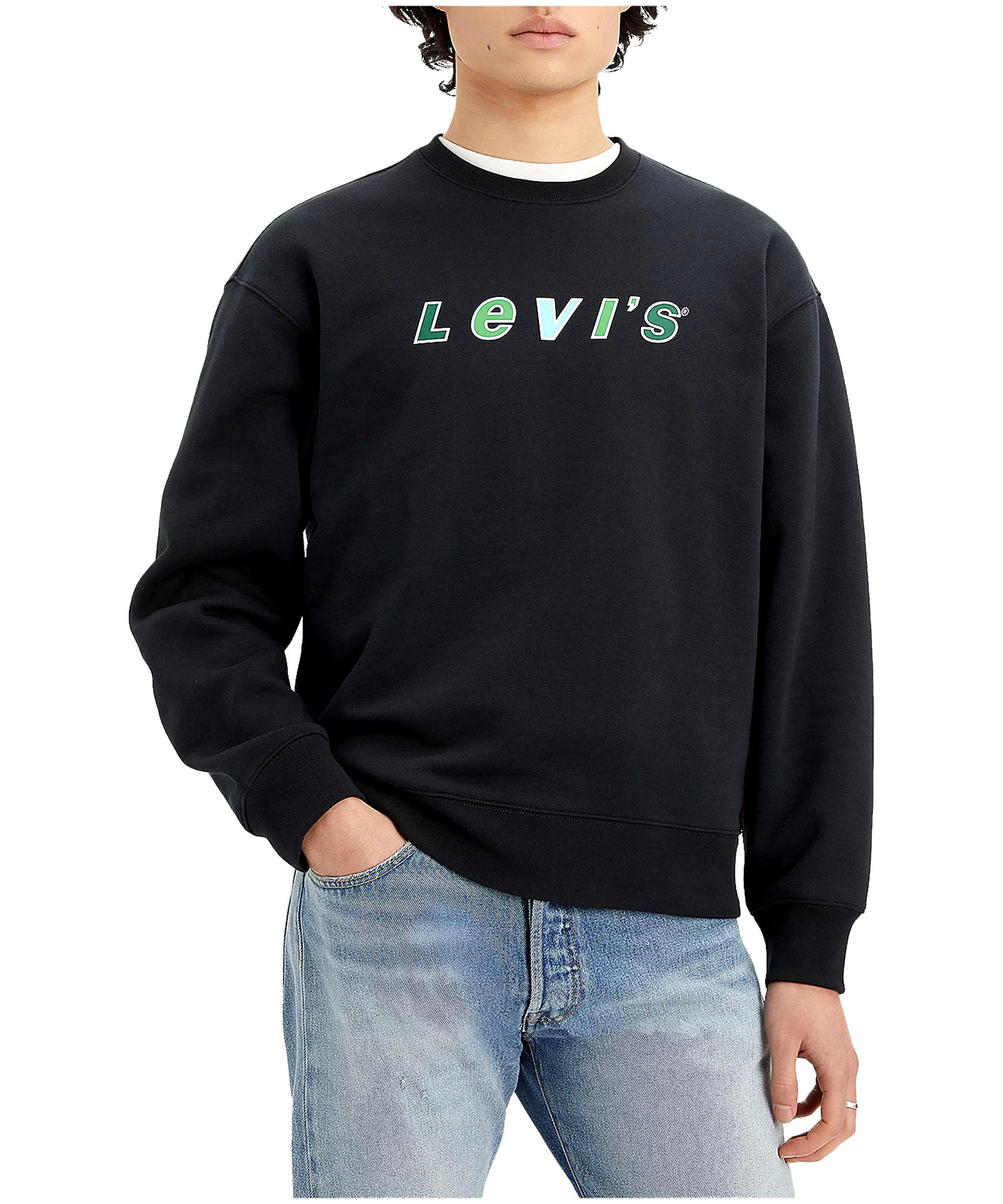 Levi's Men's Everyday Essentials Relaxed Fit Crewneck Sweatshirt