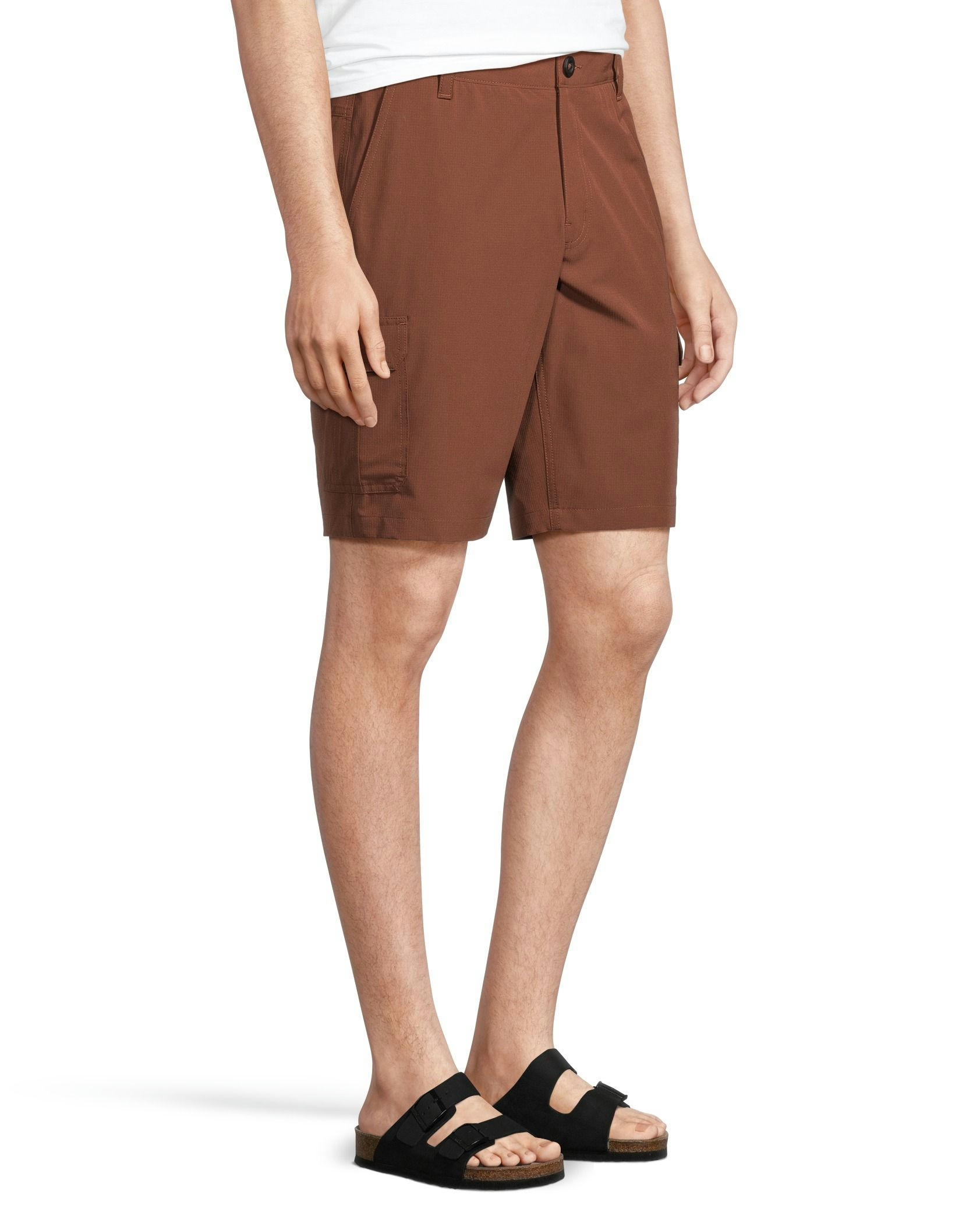 Farwest Men's Stretch Ripstop Cargo Hybrid Shorts