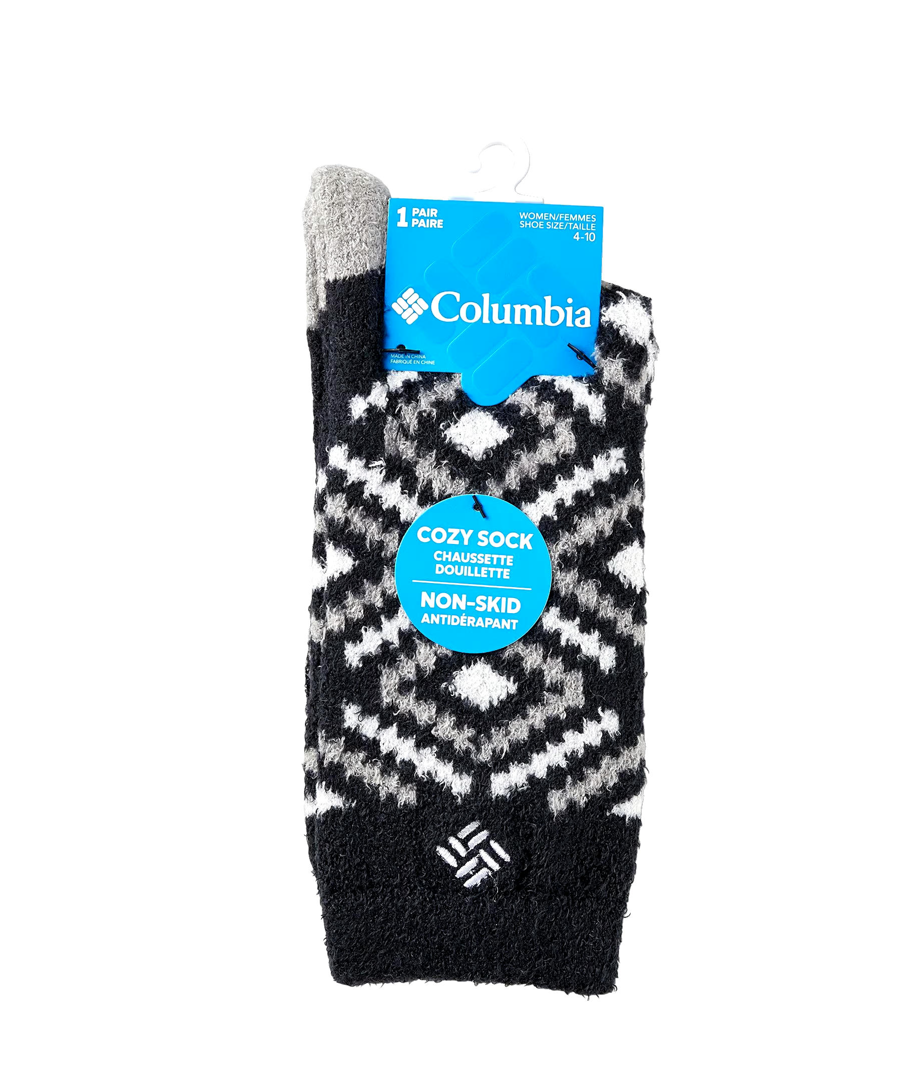 Columbia Women's Diamond Cozy Crew Socks