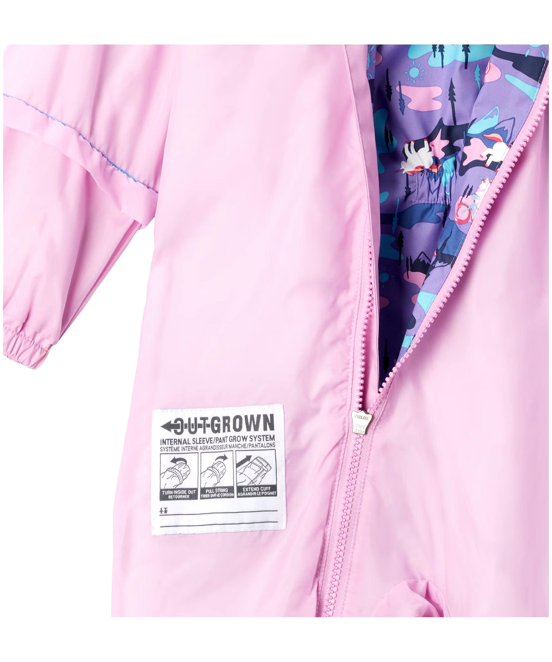 Columbia Kids' Unisex Critter Jitters II Rain SuitThis one has the critters