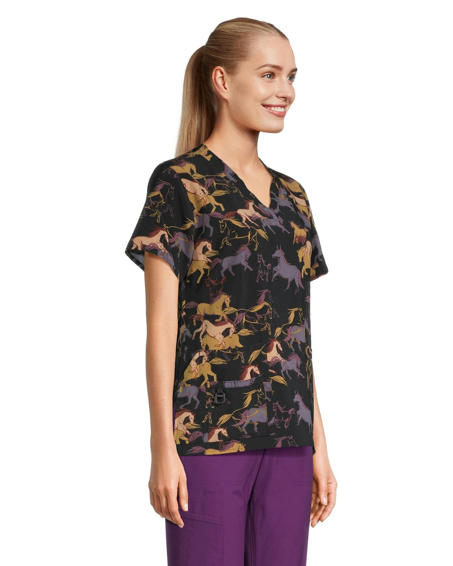Carhartt Women's Force V-Neck Scrub Top