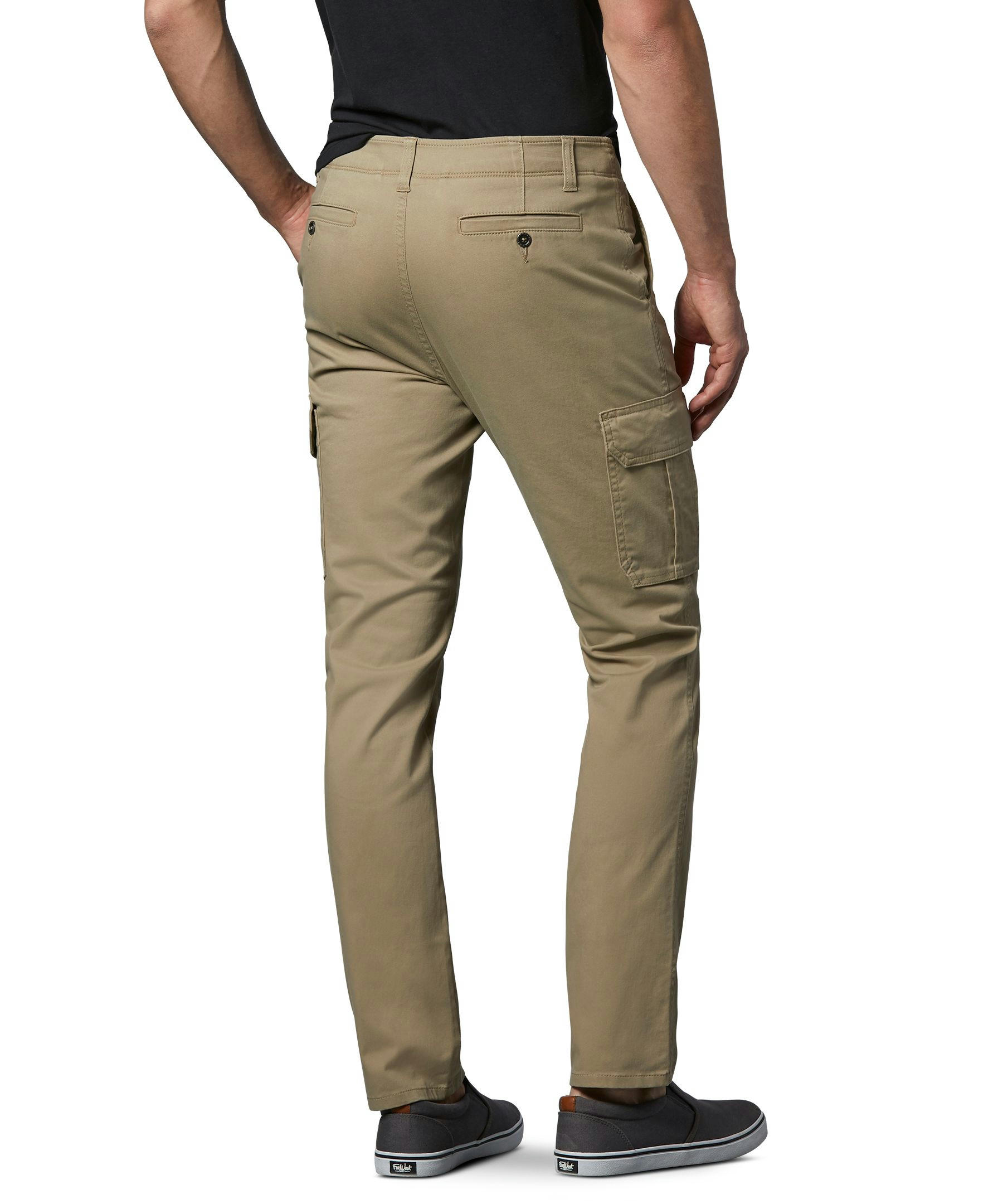 Denver Hayes Men's Stretch Slim Cargo Pants