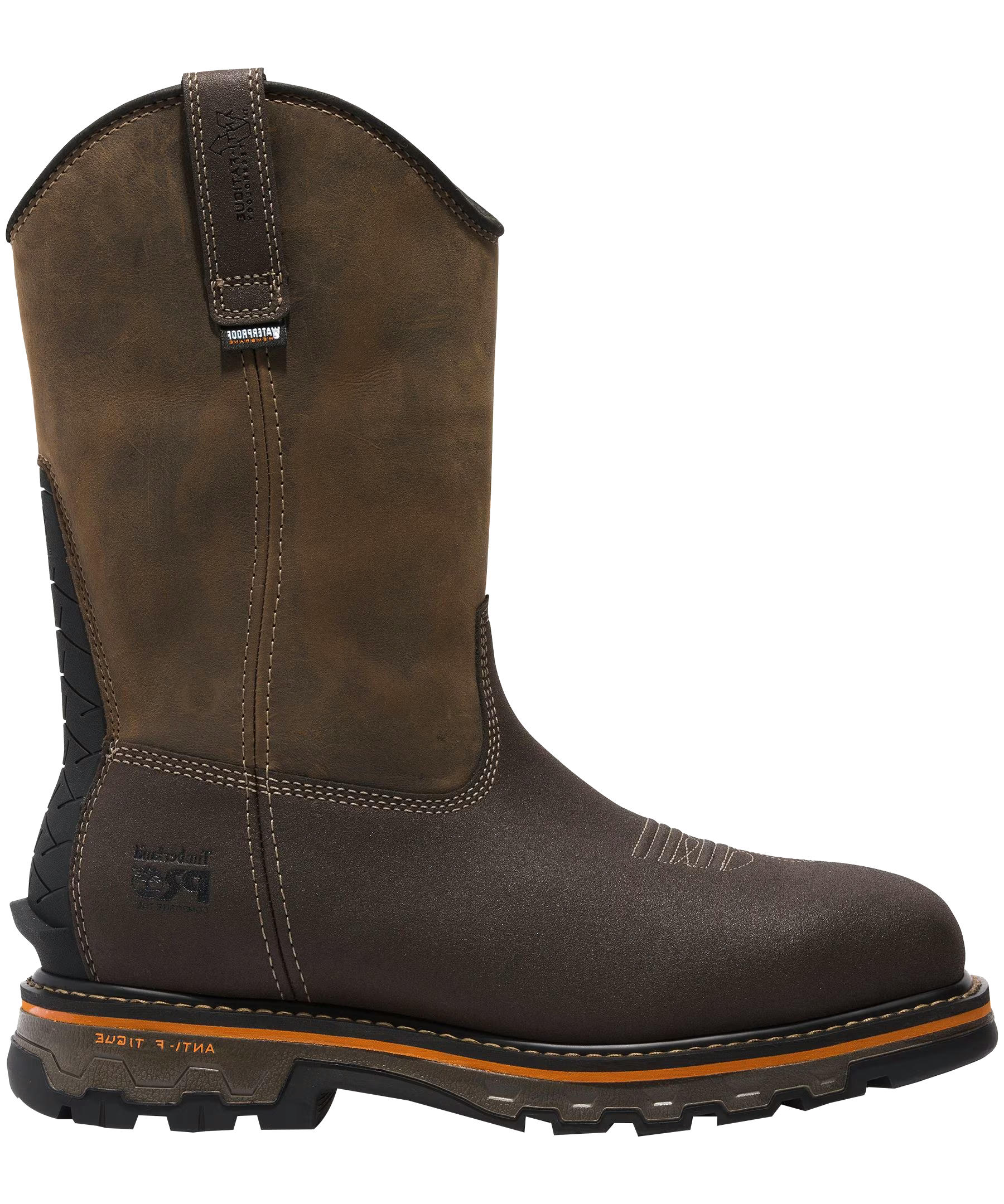 Timberland Pro Men's True Grit 8 Inch Composite Toe Composite Plate Pull On Work Boot