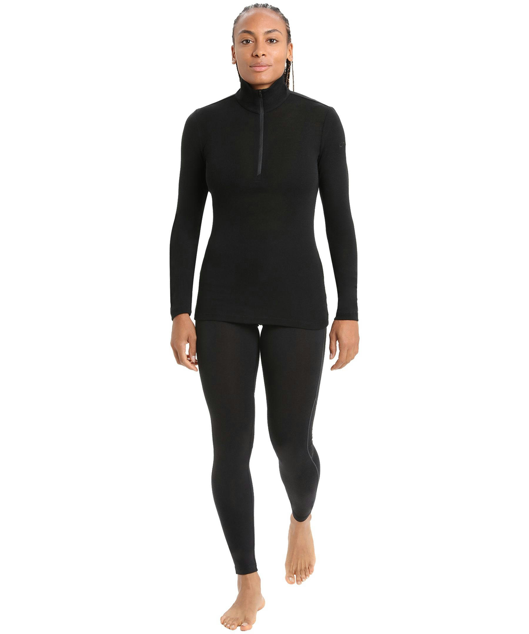 Icebreaker Women's 175 Everyday Long Sleeve Half Zip Base Layer Top