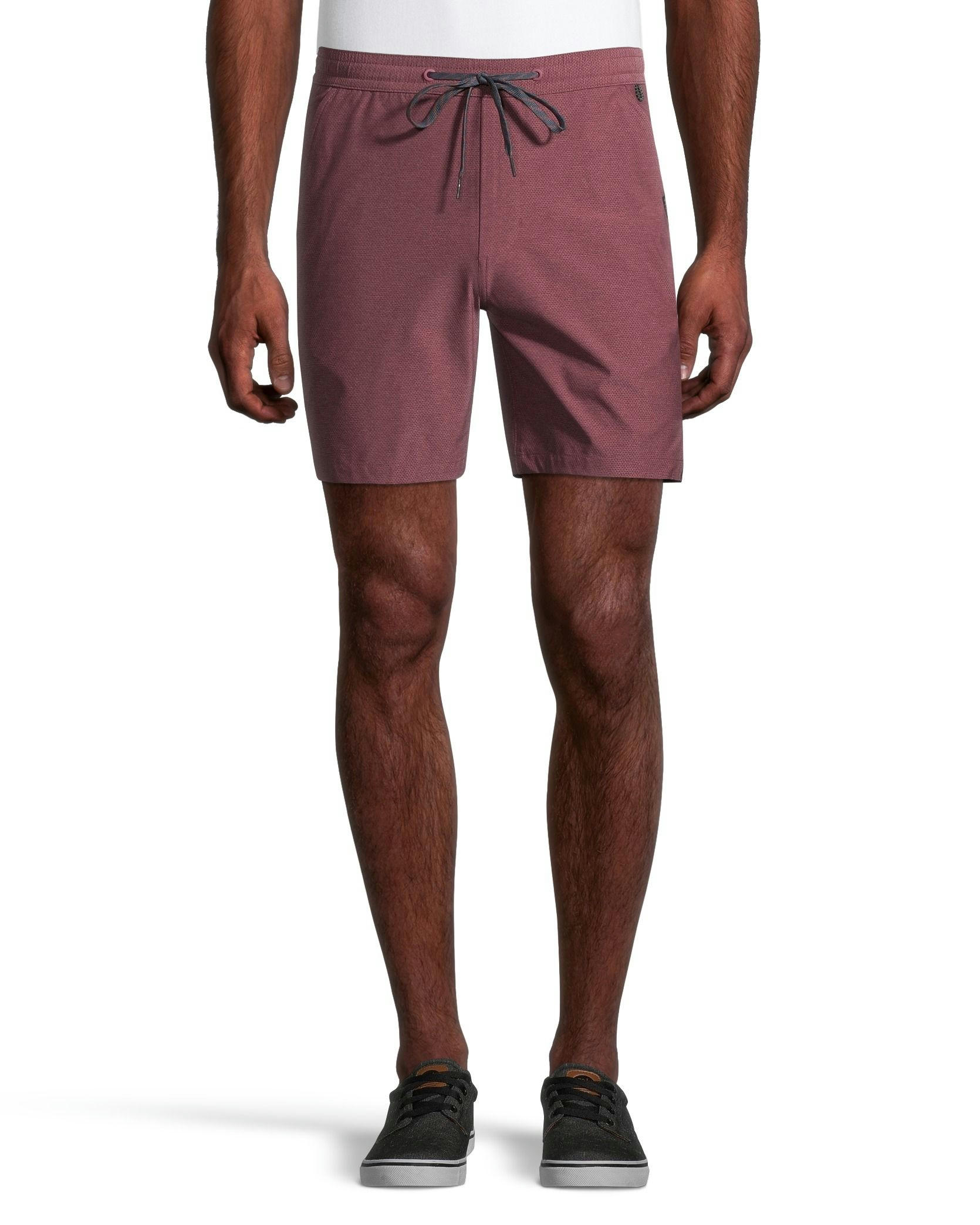 FarWest Men's Mid Rise Quick Dry Hybrid Volley Shorts