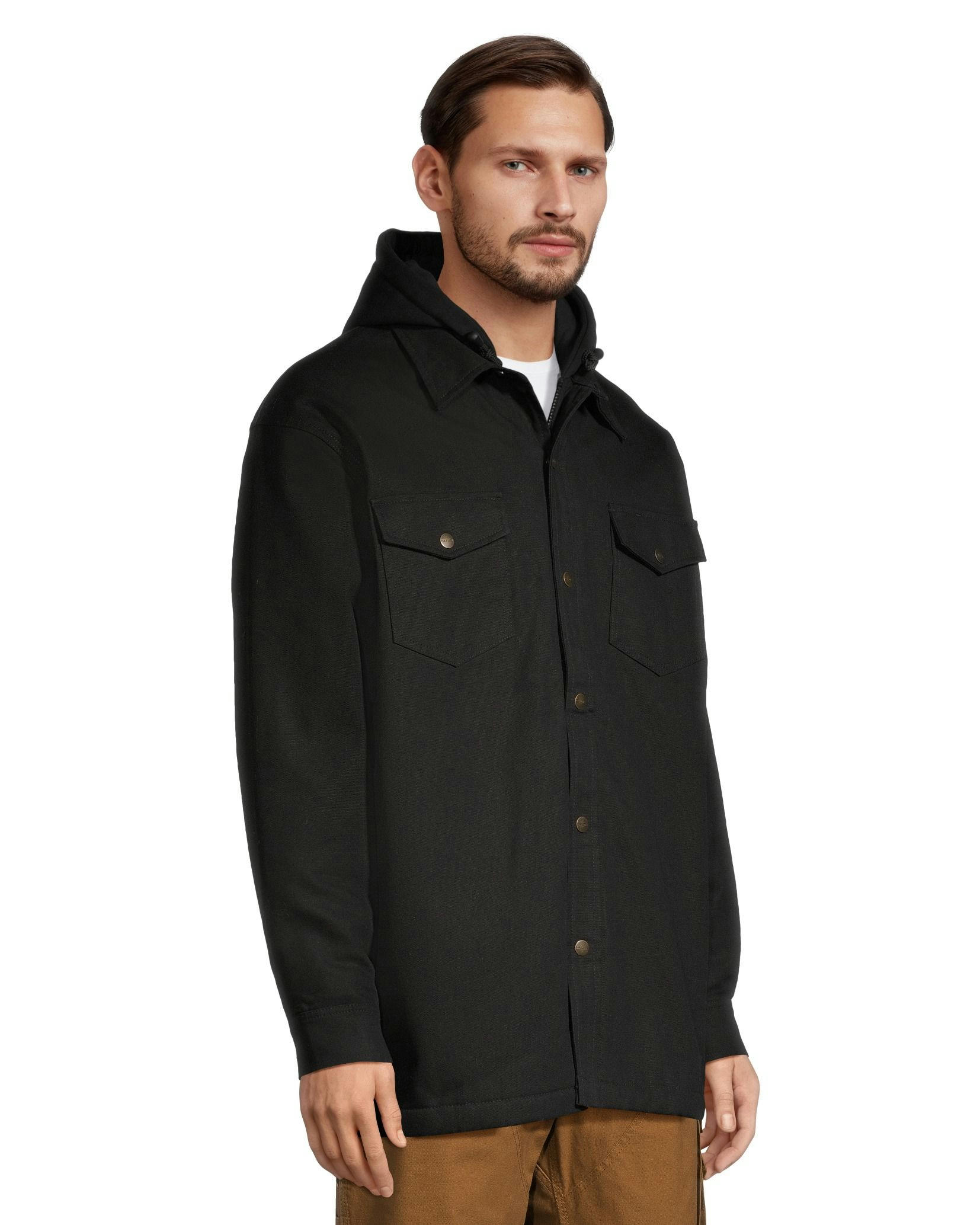 Dakota WorkPro Series Men's Sherpa Lined Hooded Duck Work Shirt