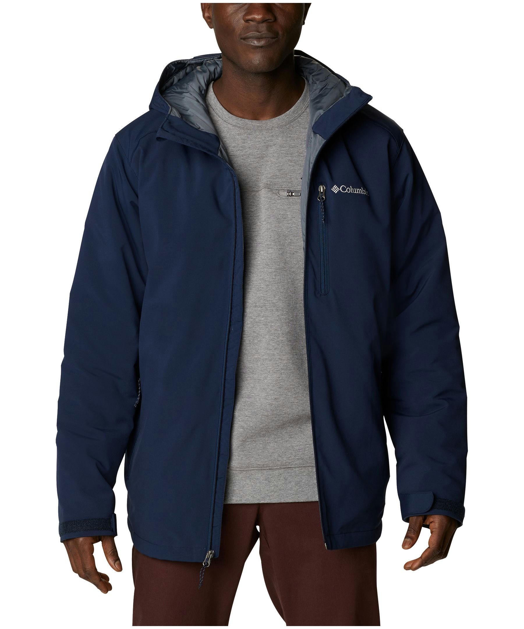 Columbia Men's Gate Racer Water Resistant Hooded Insulated Softshell Jacket