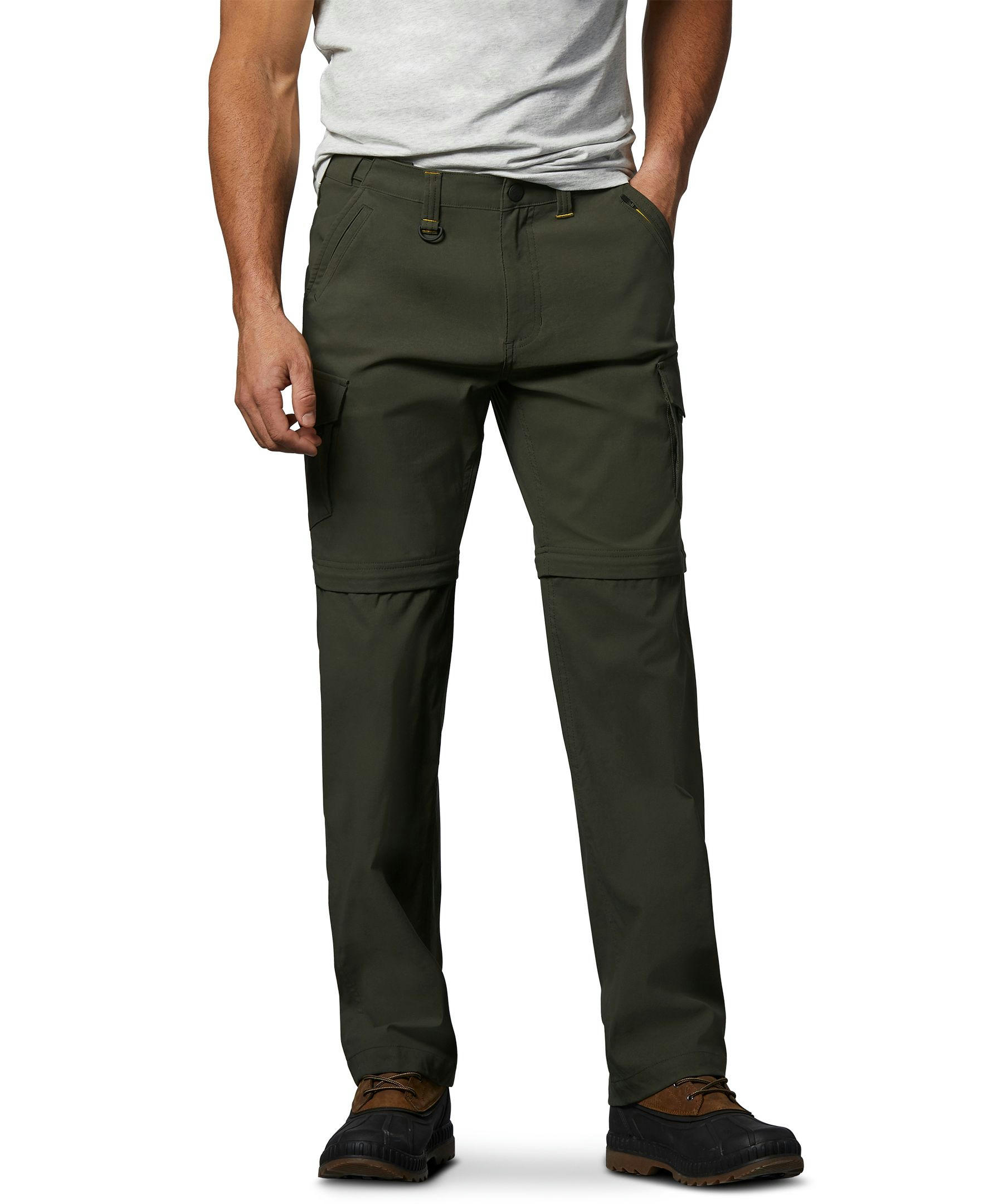 WindRiver Men's Water Repellent Stretch Zip Off Pants