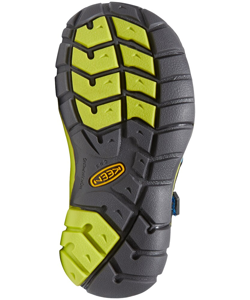 Keen Canada Outdoor Preschool Newport H2-C Sandals - Black/Brilliant Blue