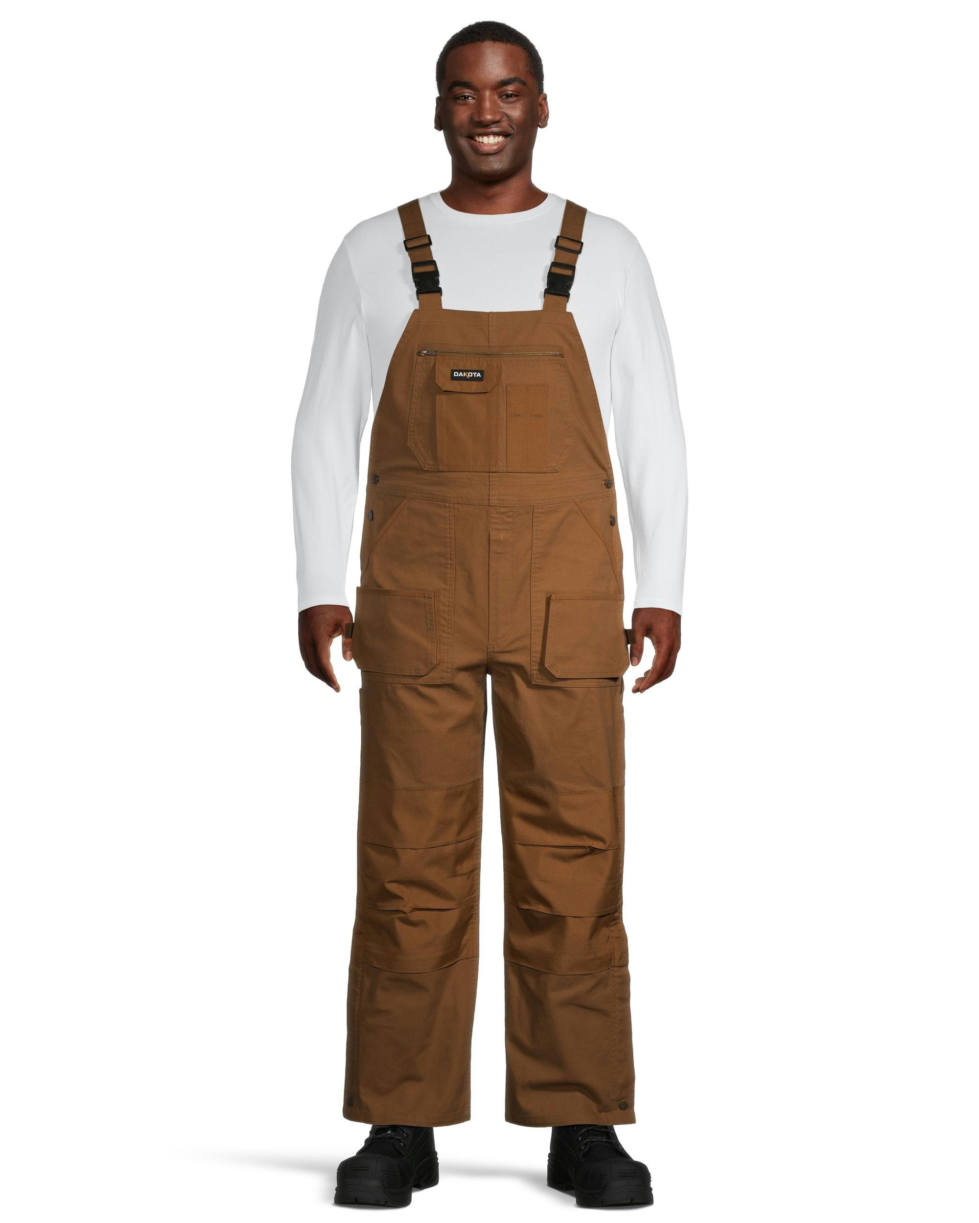 Dakota WorkPro Series Men's Unlined Stretch Duck Bib Overalls