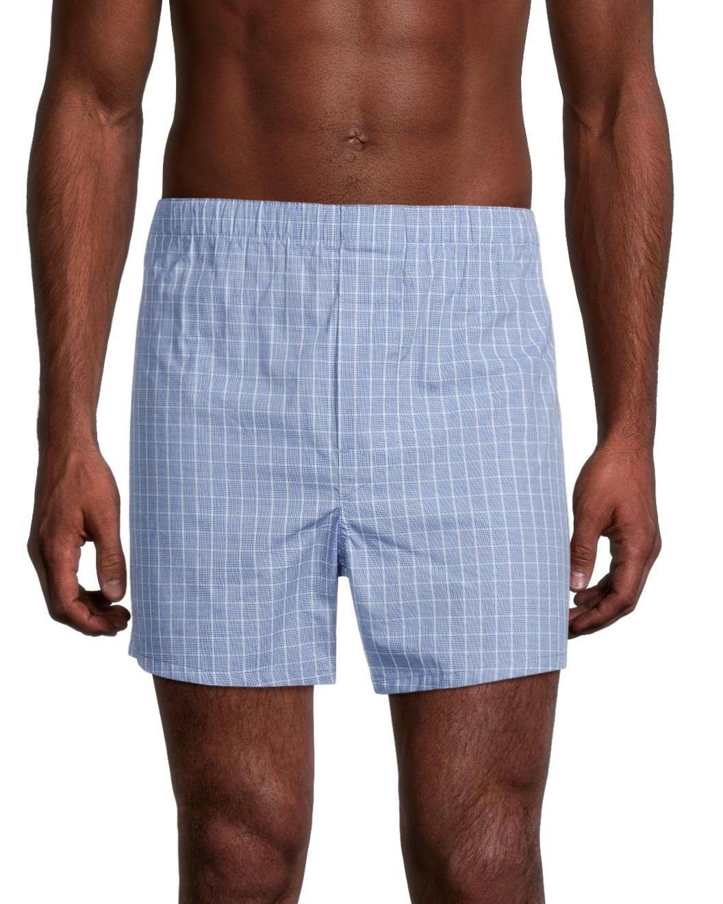 Denver Hayes Men's 3 Pack Classic Woven Boxer Underwear