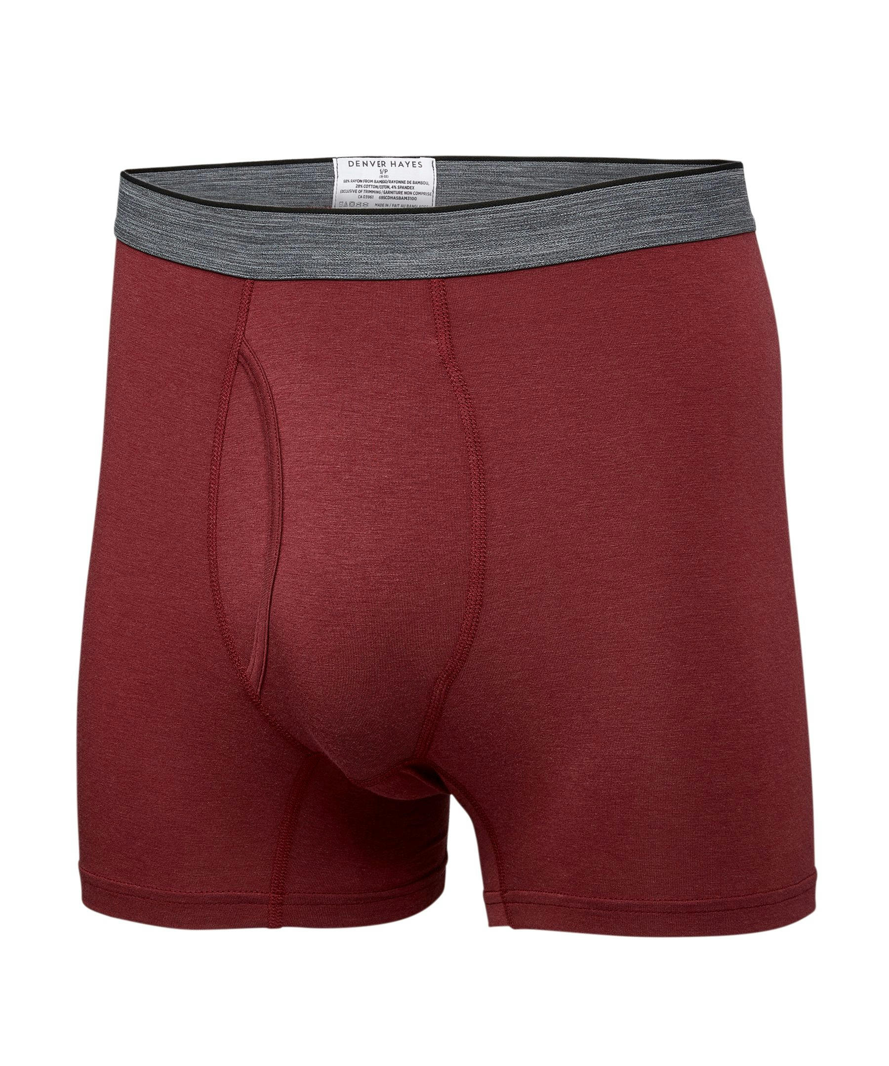 Denver Hayes Men's Rayon from Bamboo 2-Pack Boxer Briefs